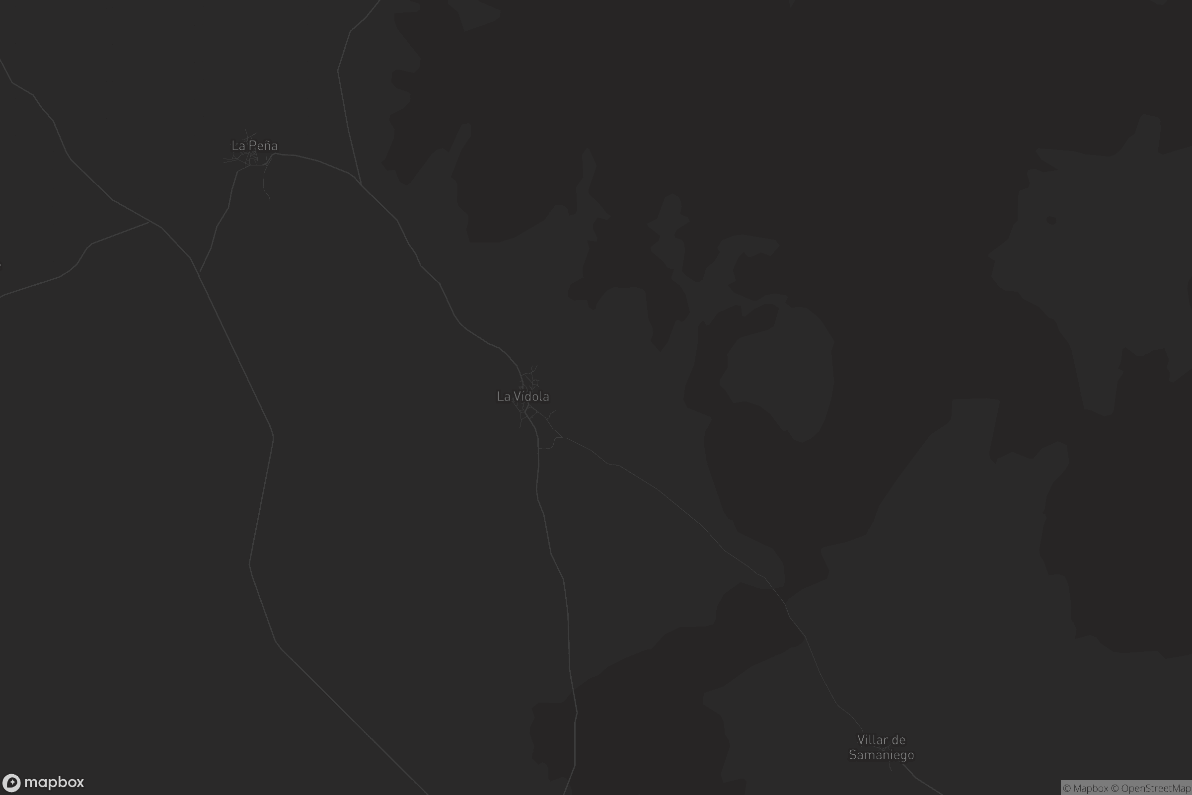 Mapa de La Vídola