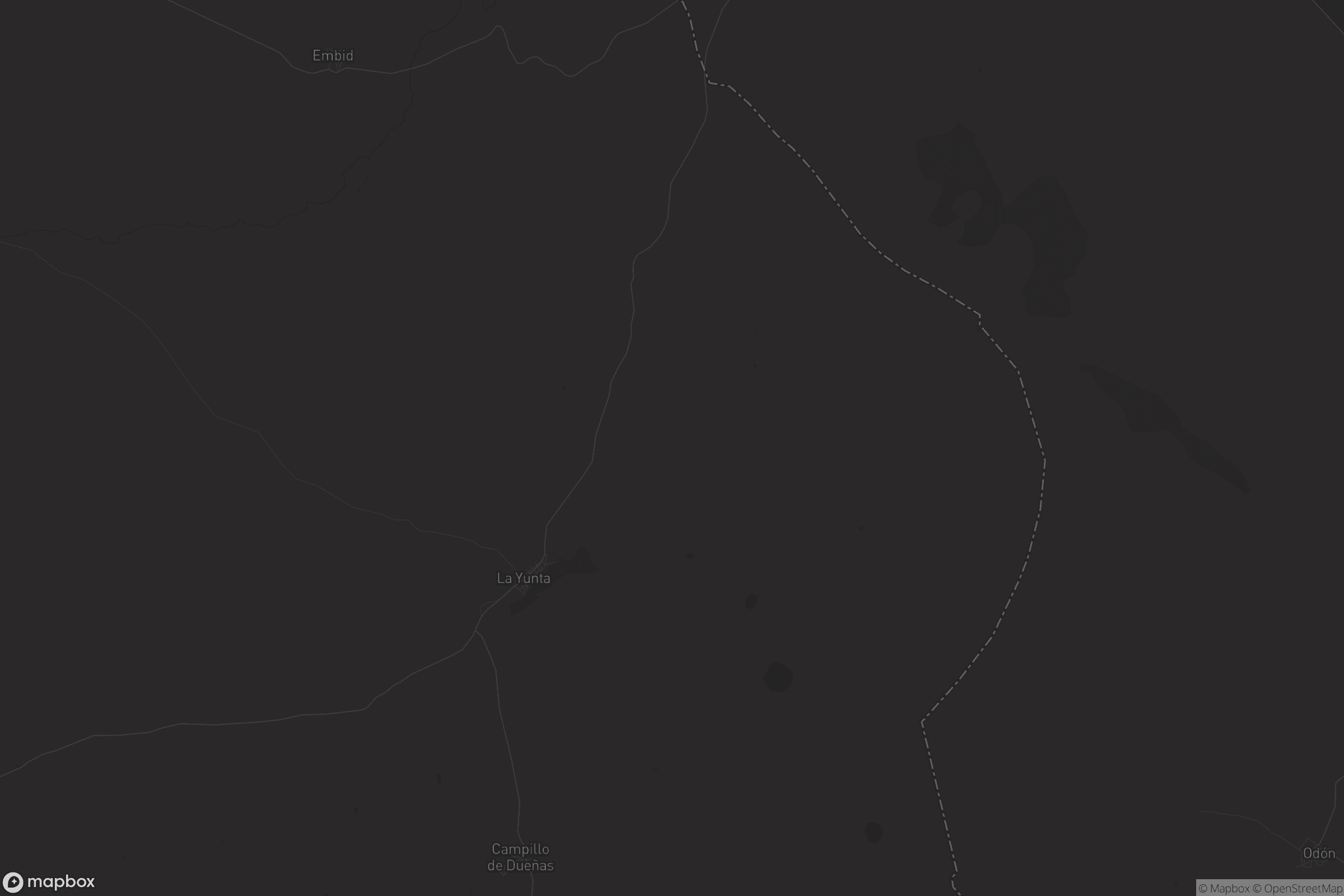 Mapa de La Yunta