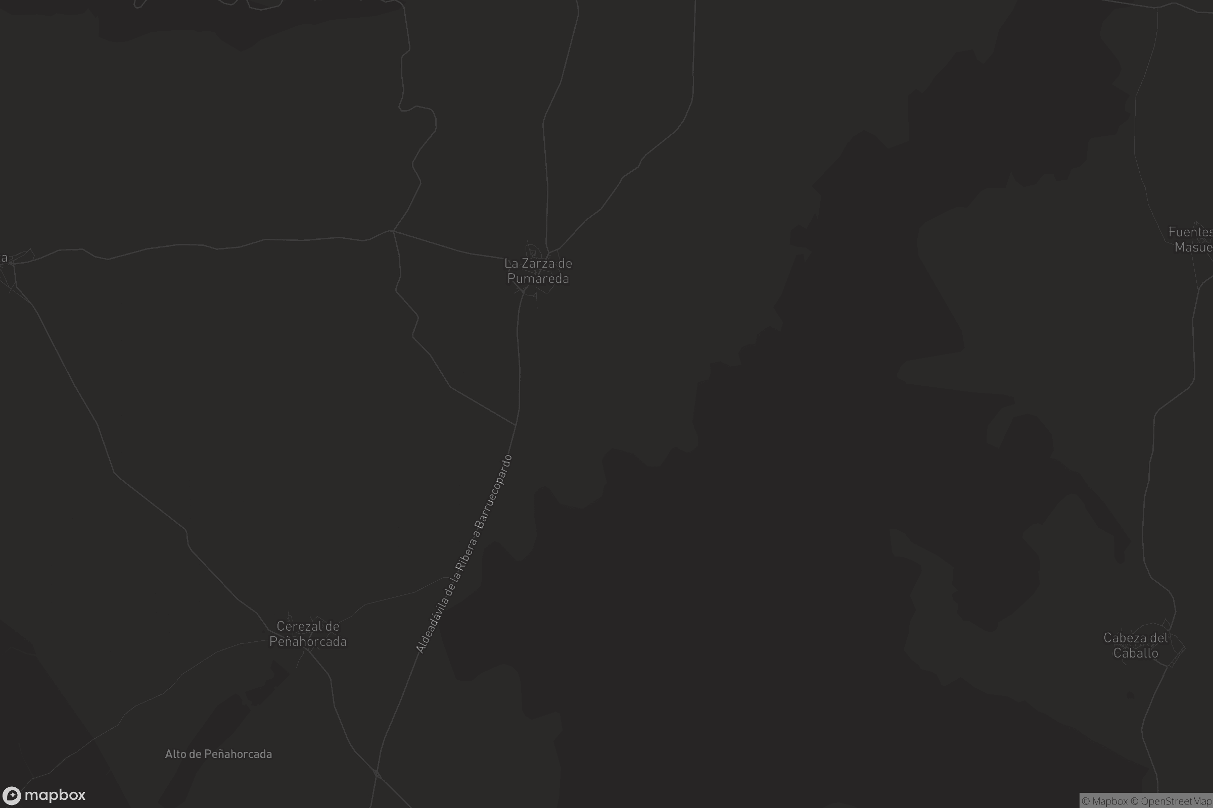 Mapa de La Zarza de Pumareda