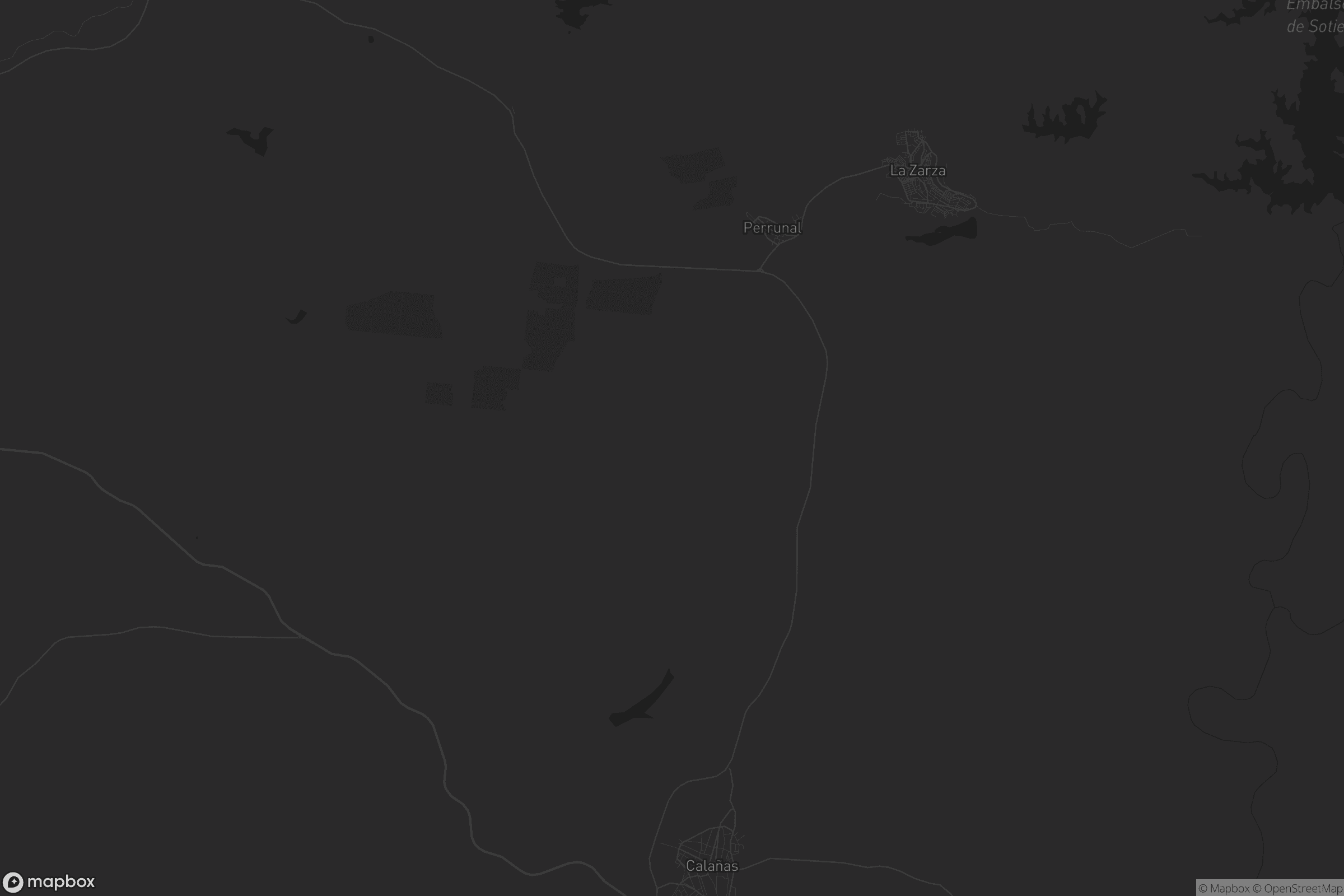 Mapa de La Zarza-Perrunal