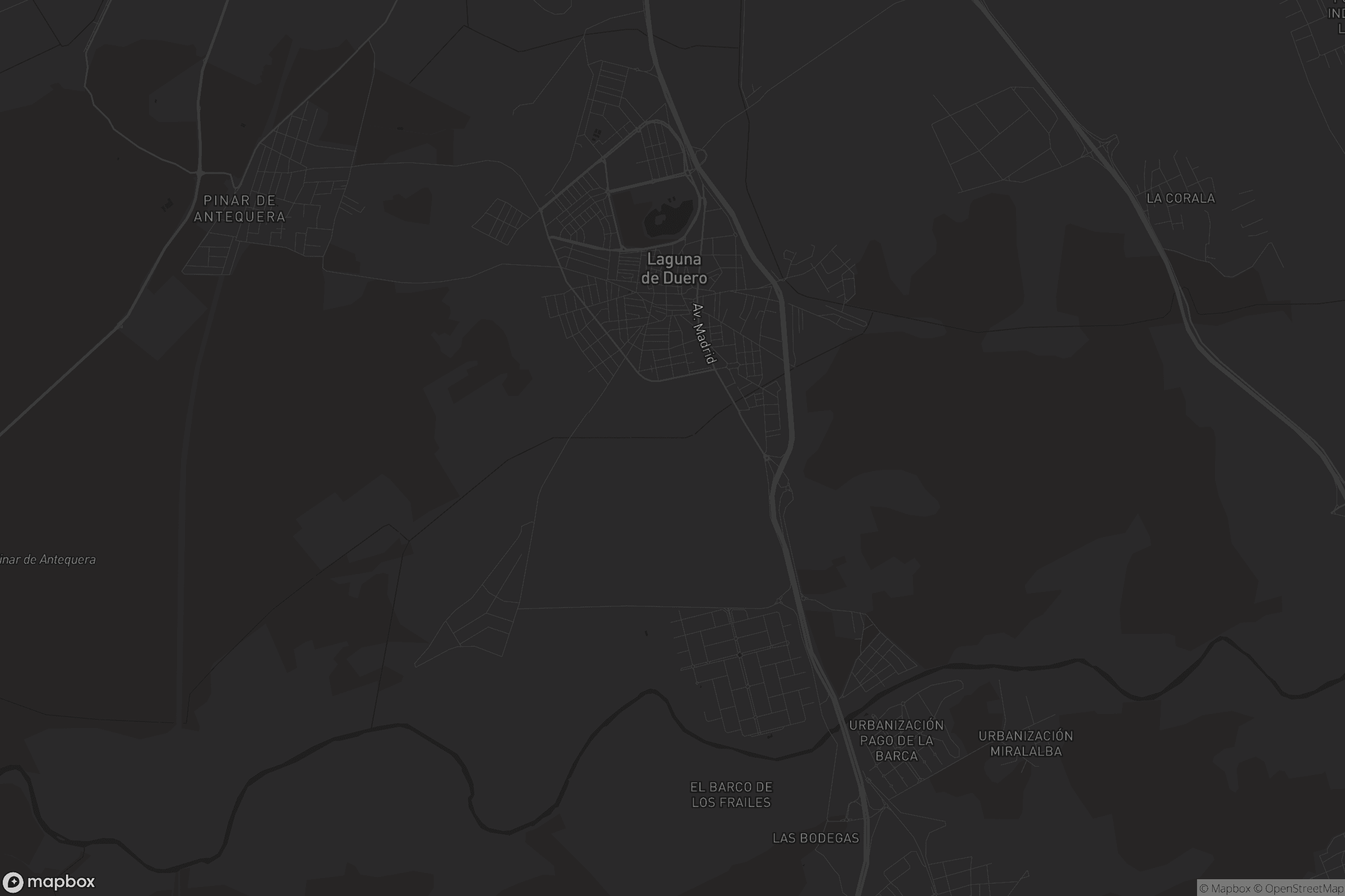 Mapa de Laguna de Duero