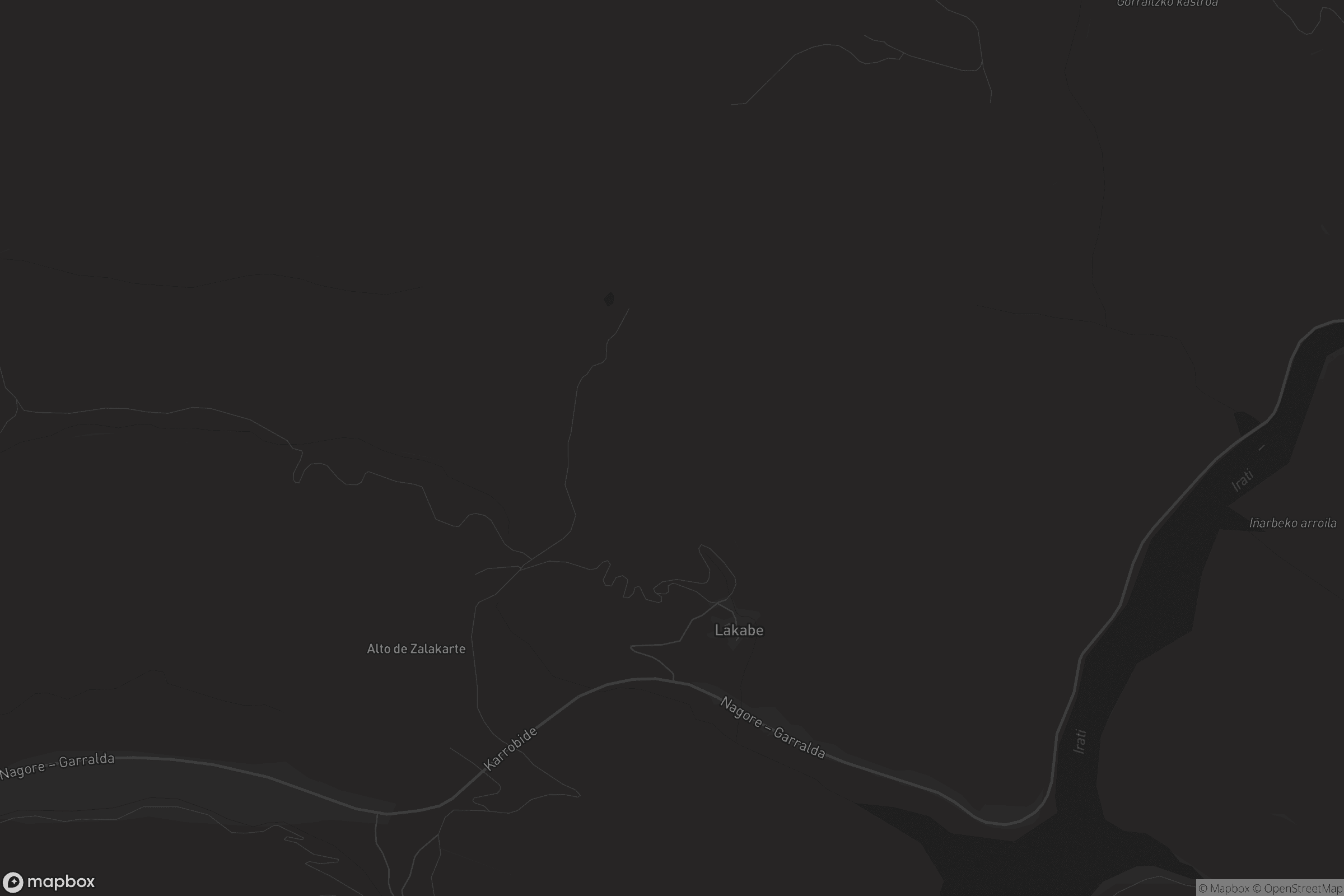 Mapa de Lakabe