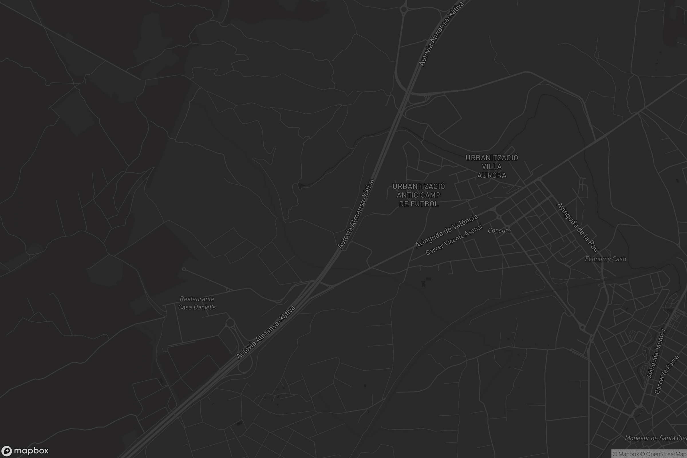 Mapa de l'Alcúdia de Crespins