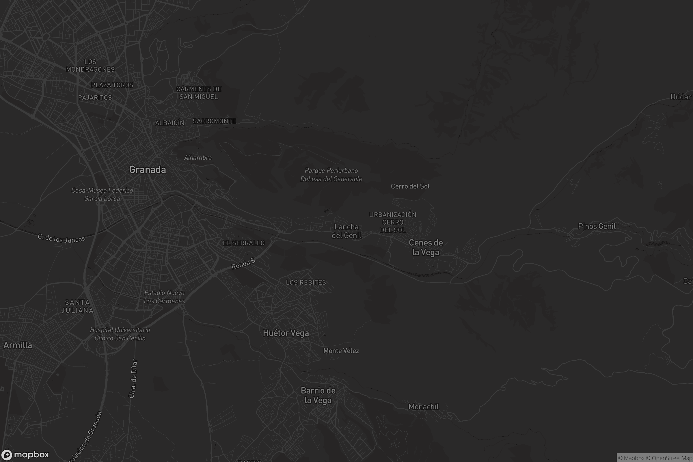 Mapa de Lancha del Genil