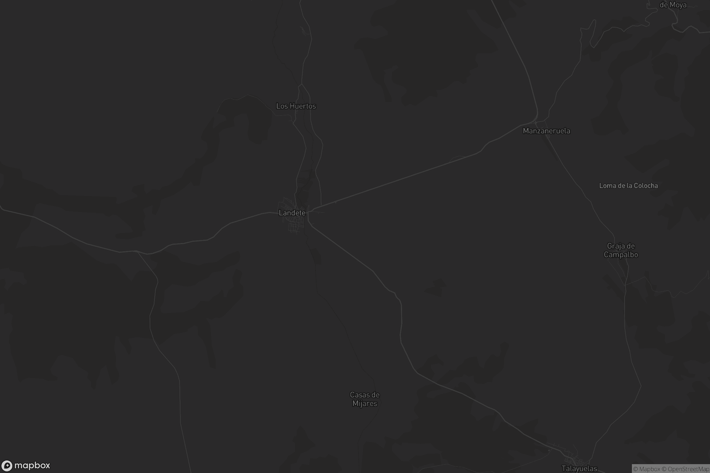 Mapa de Landete