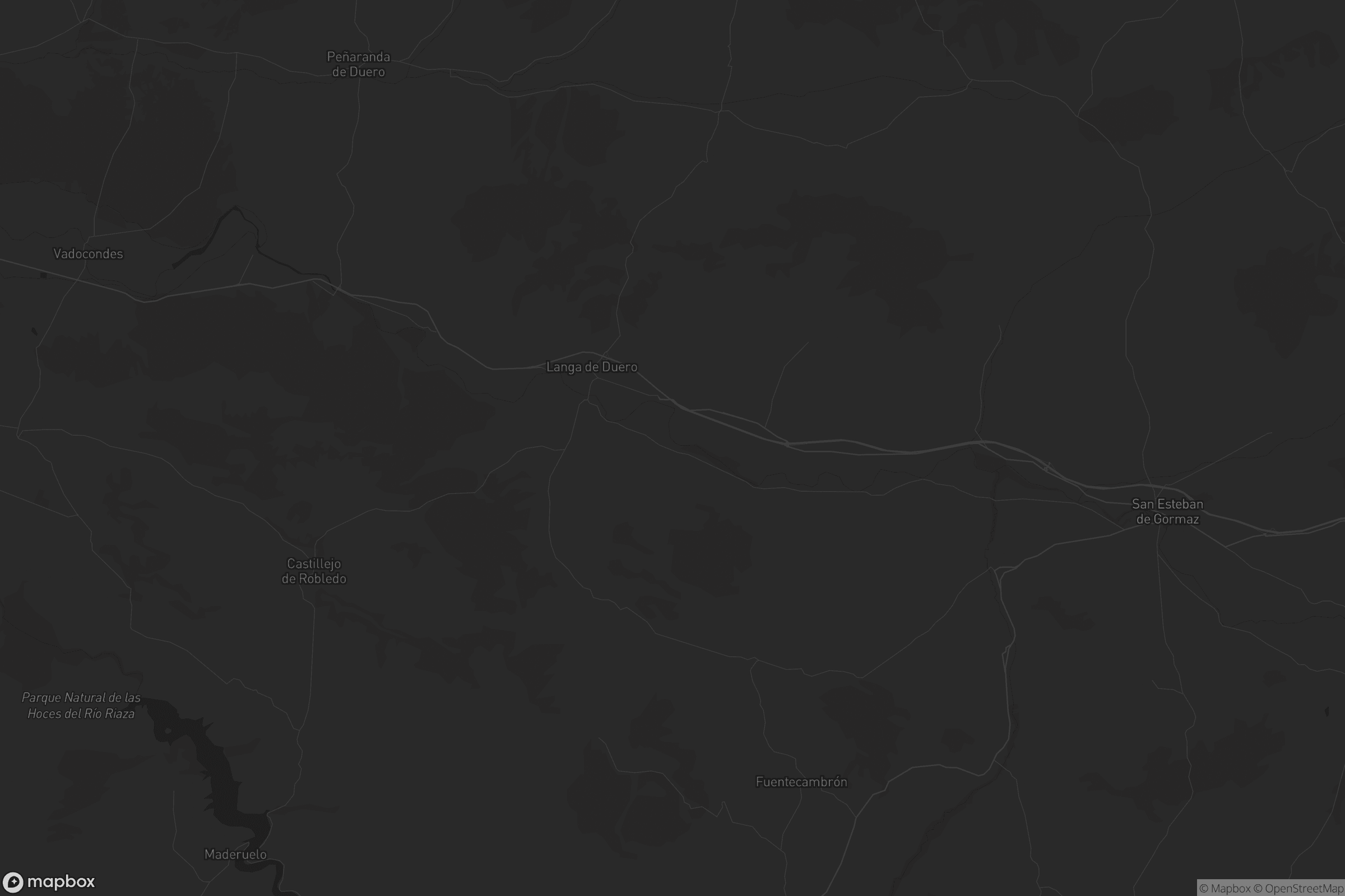 Mapa de Langa de Duero