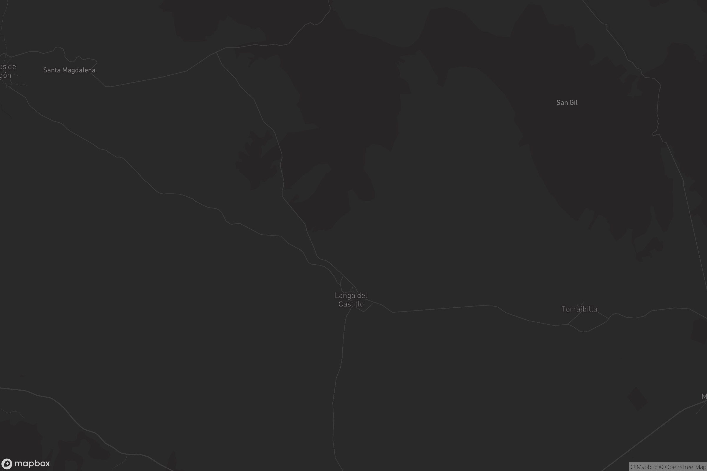 Mapa de Langa del Castillo