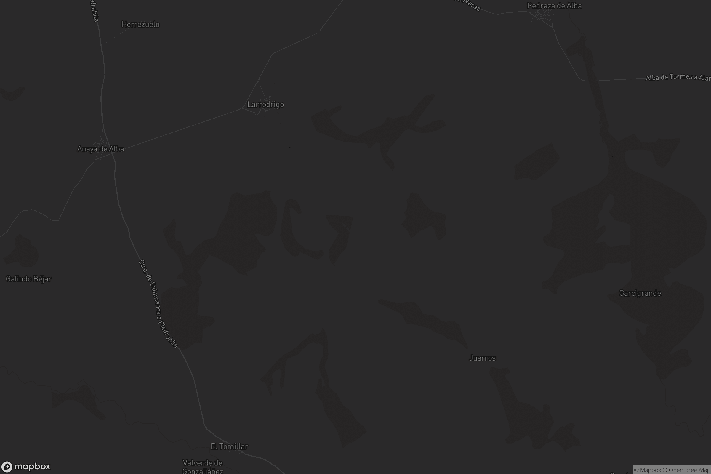 Mapa de Larrodrigo