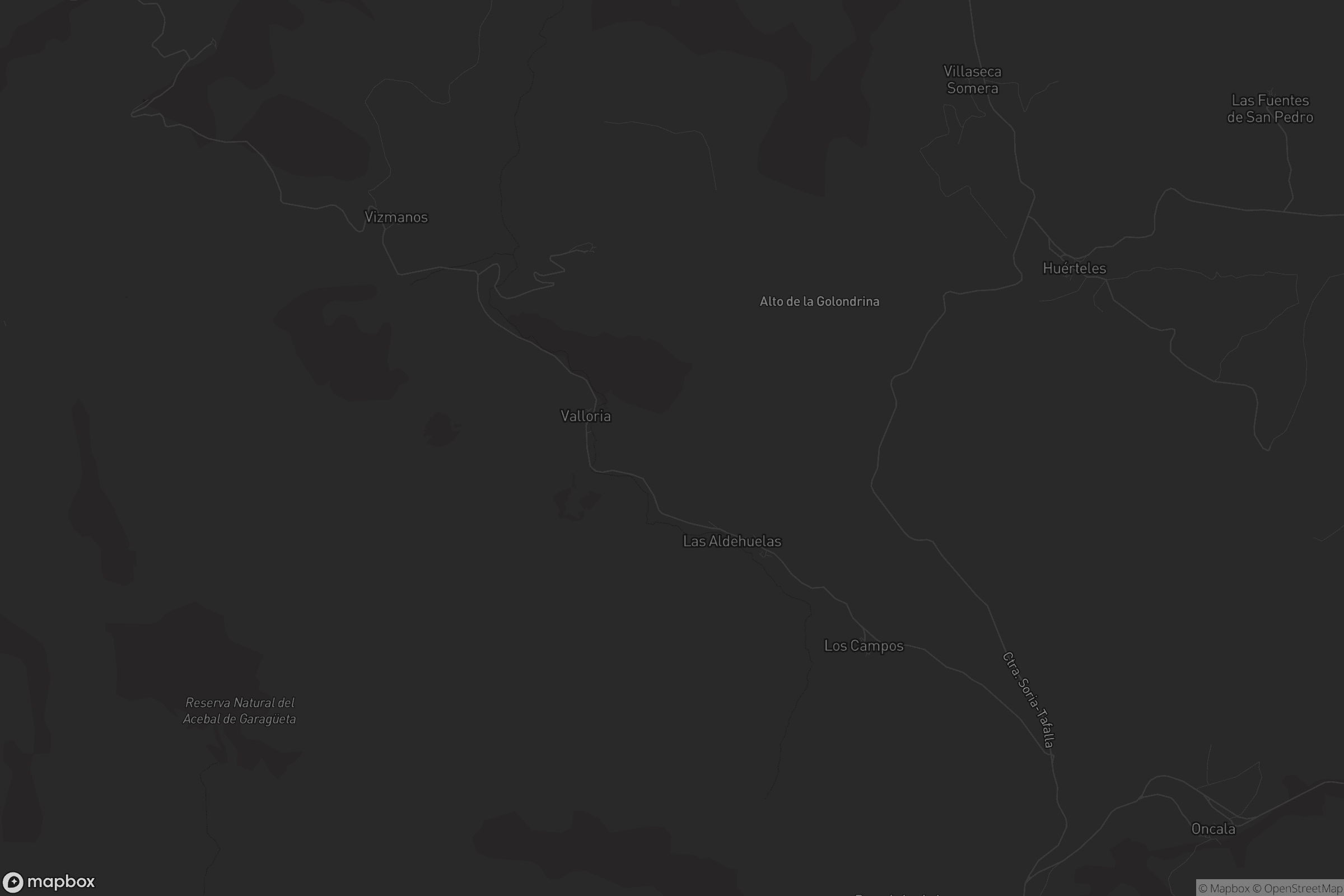 Mapa de Las Aldehuelas