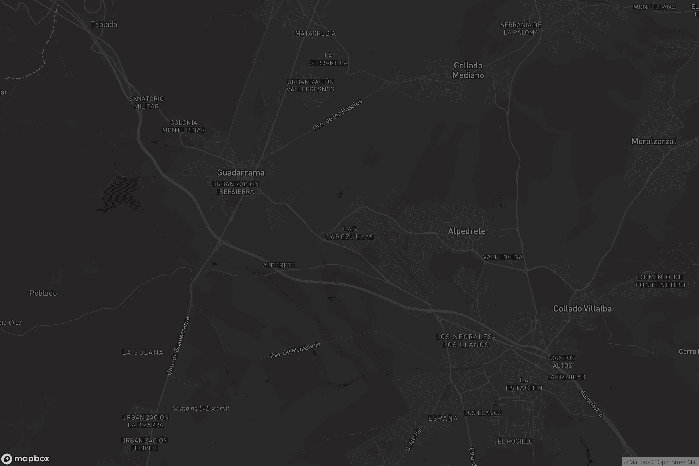 Mapa de Las Cabezuelas