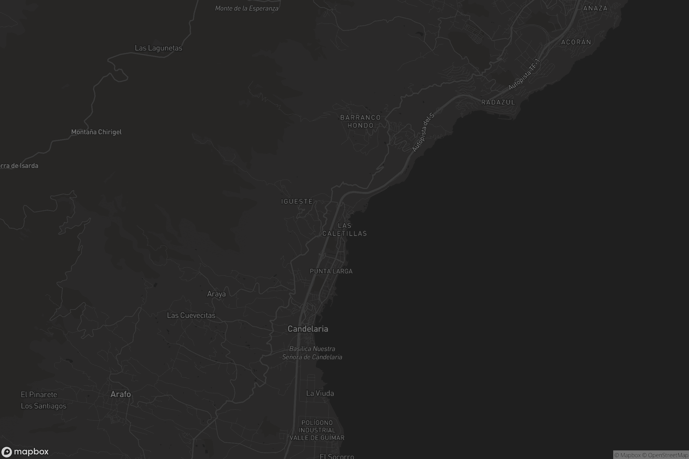 Mapa de Las Caletillas