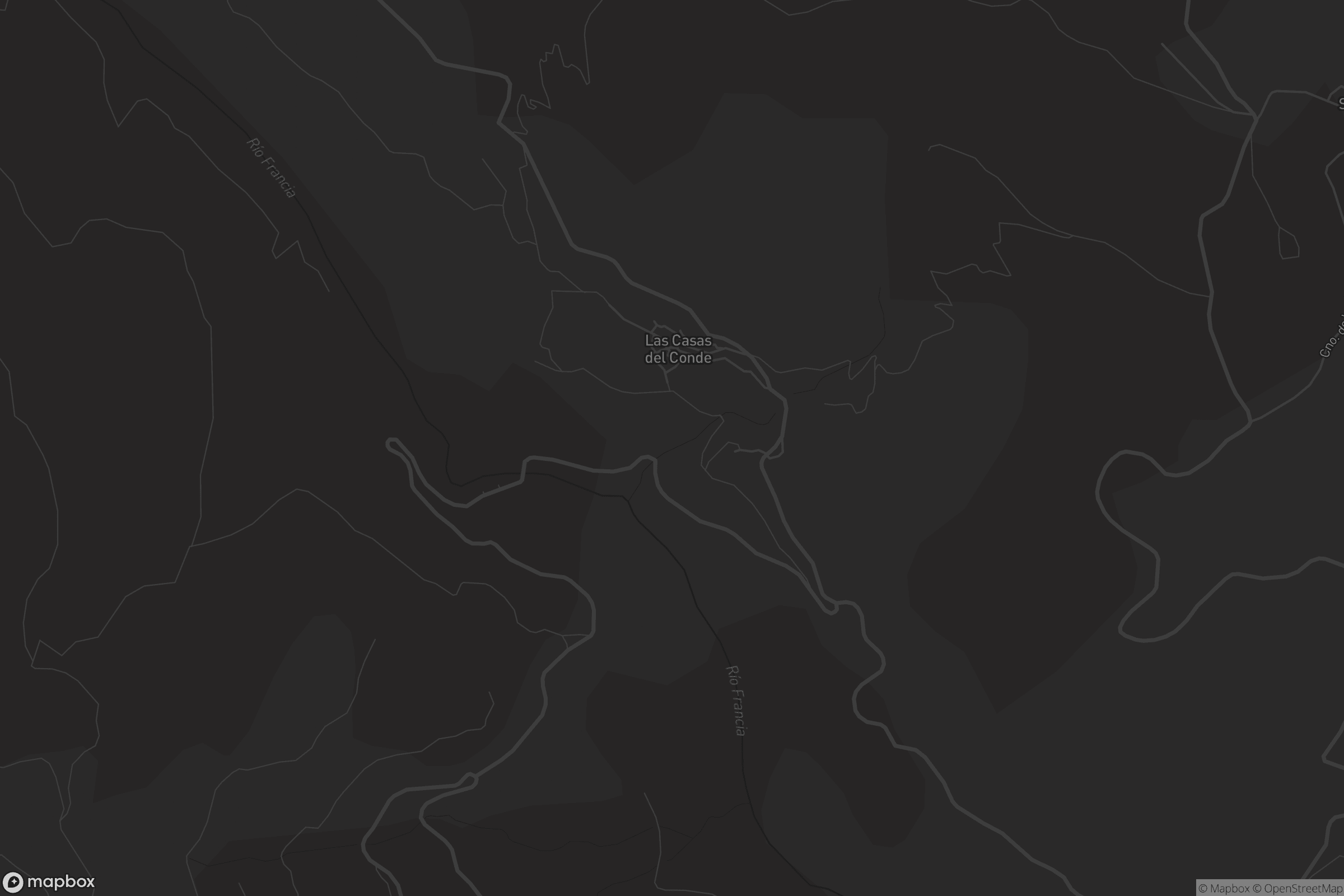 Mapa de Las Casas del Conde