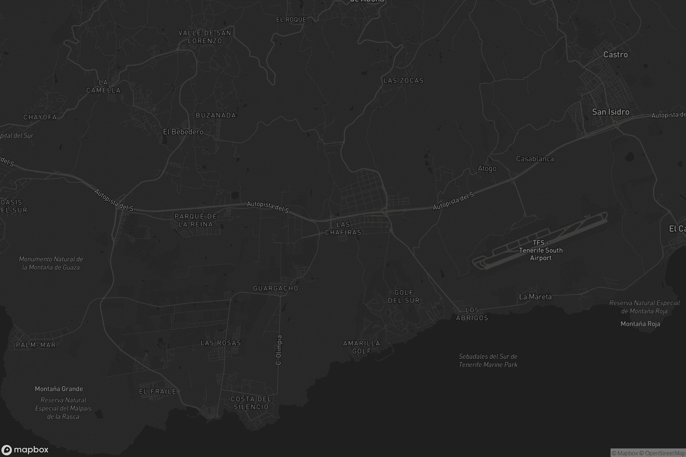 Mapa de Las Chafiras