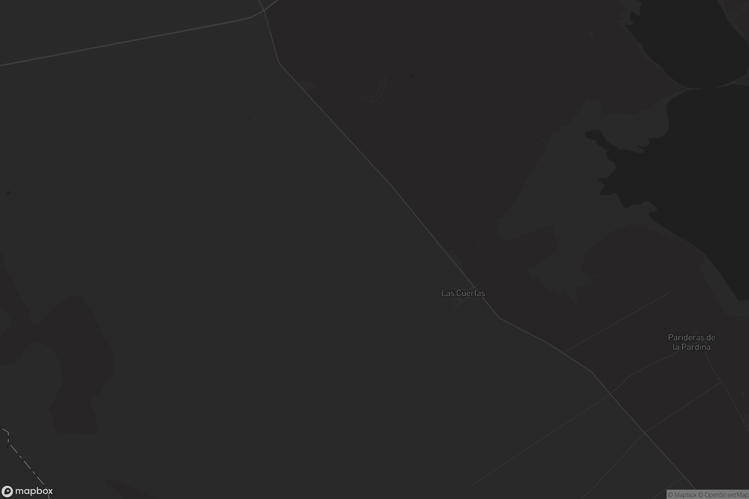Mapa de Las Cuerlas