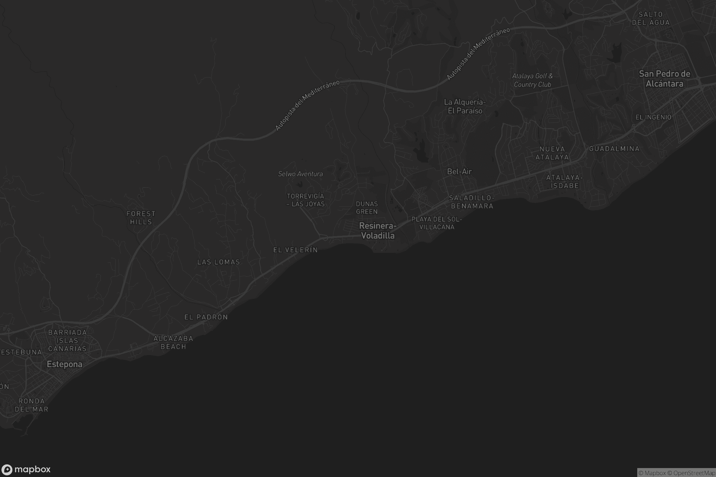 Mapa de Las Dunas Park