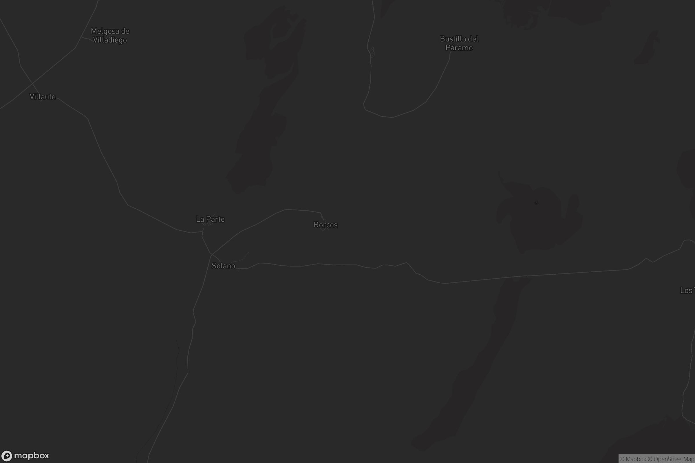 Mapa de Las Hormazas