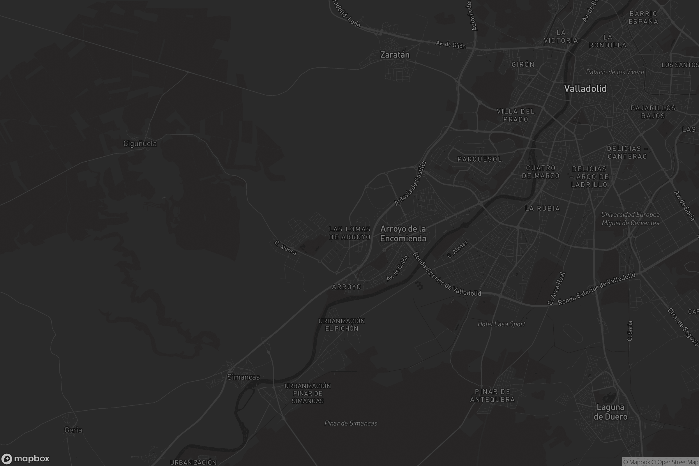 Mapa de Las Lomas de Arroyo