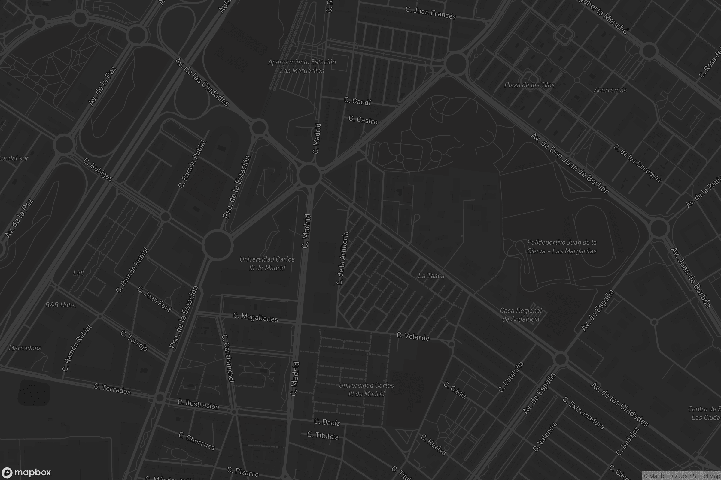 Mapa de Las Margaritas