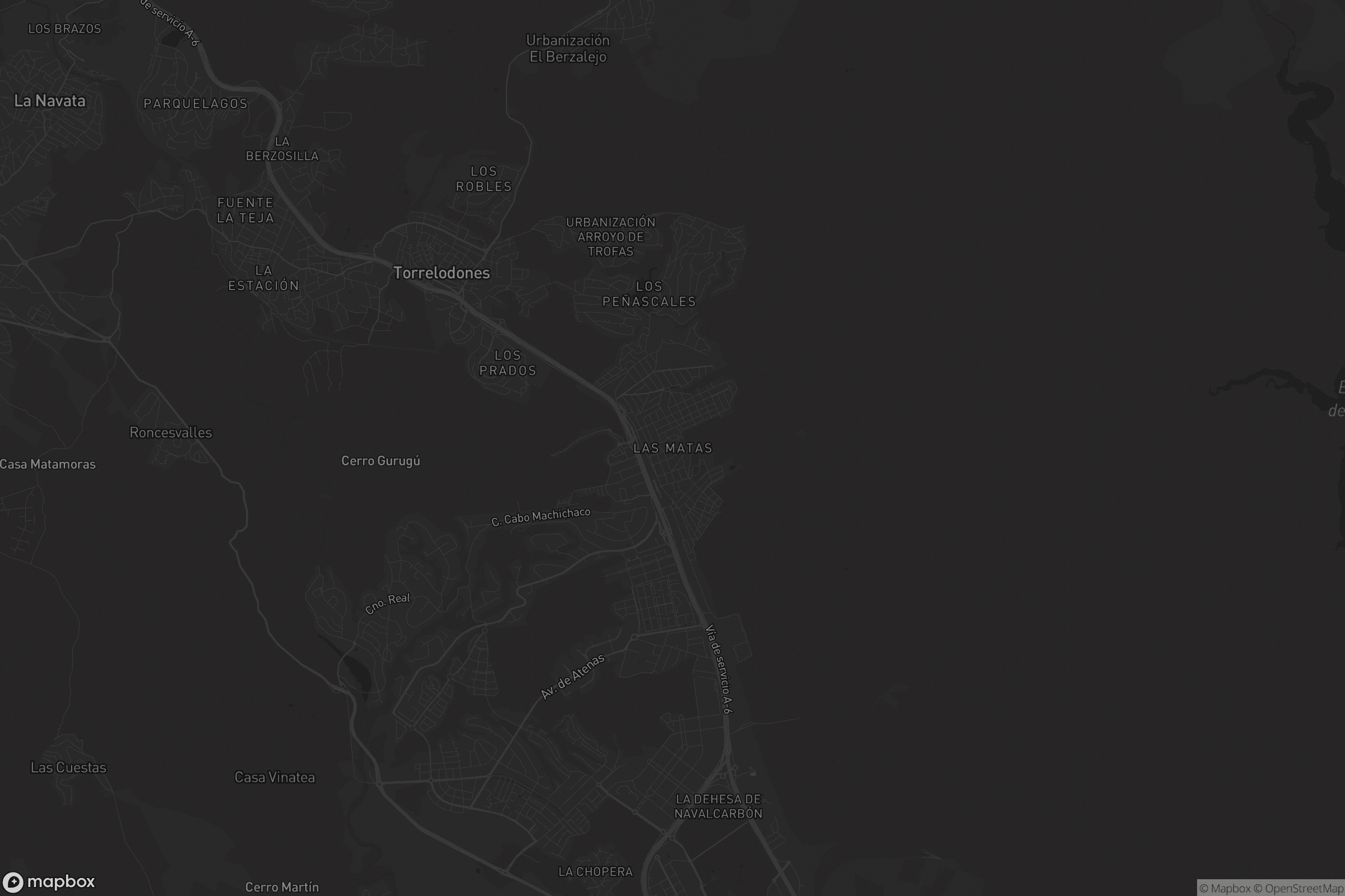 Mapa de Las Matas