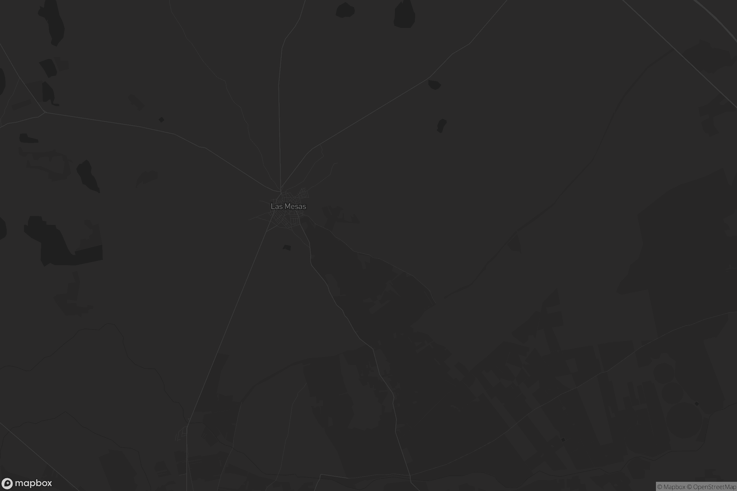 Mapa de Las Mesas