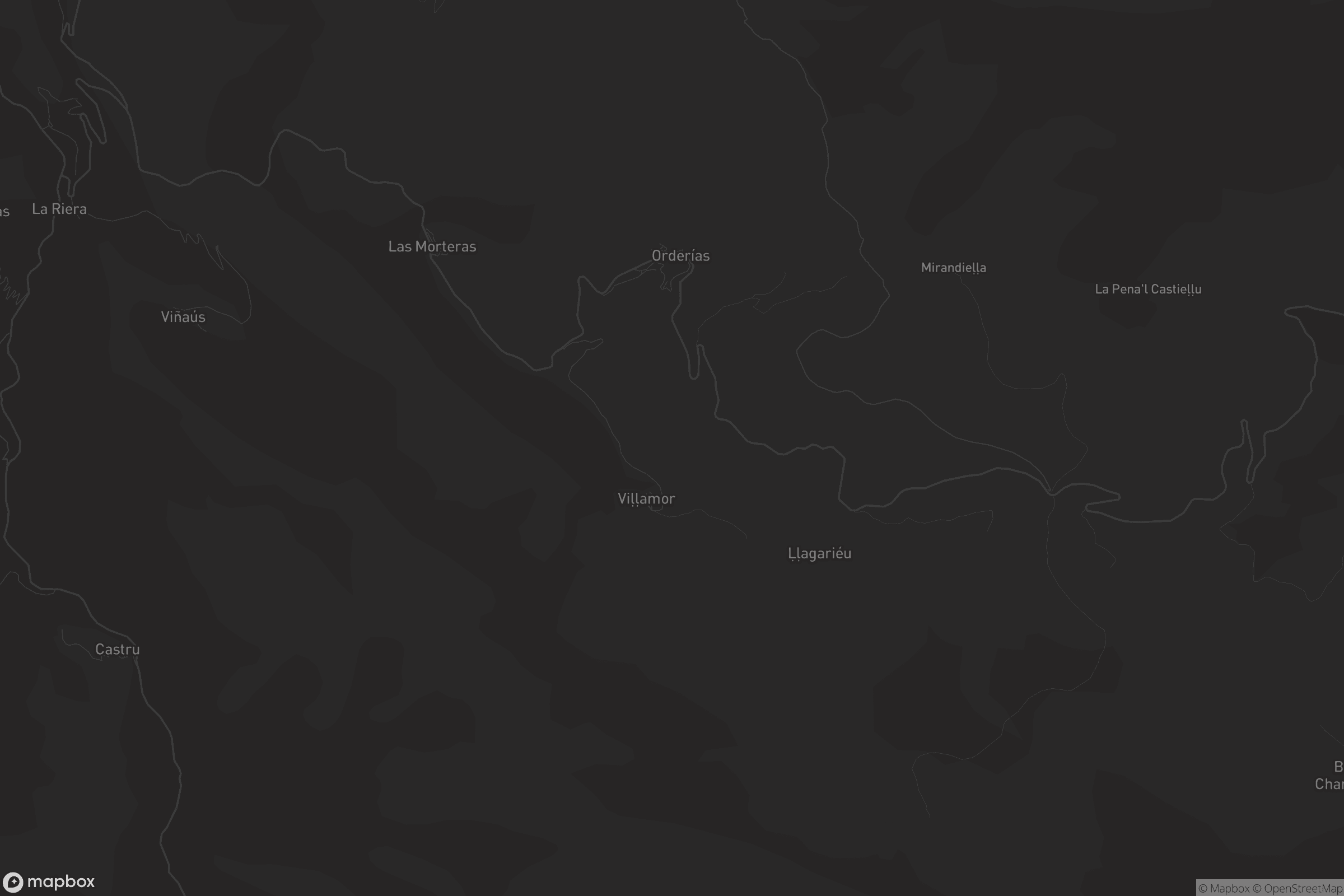 Mapa de Las Morteras