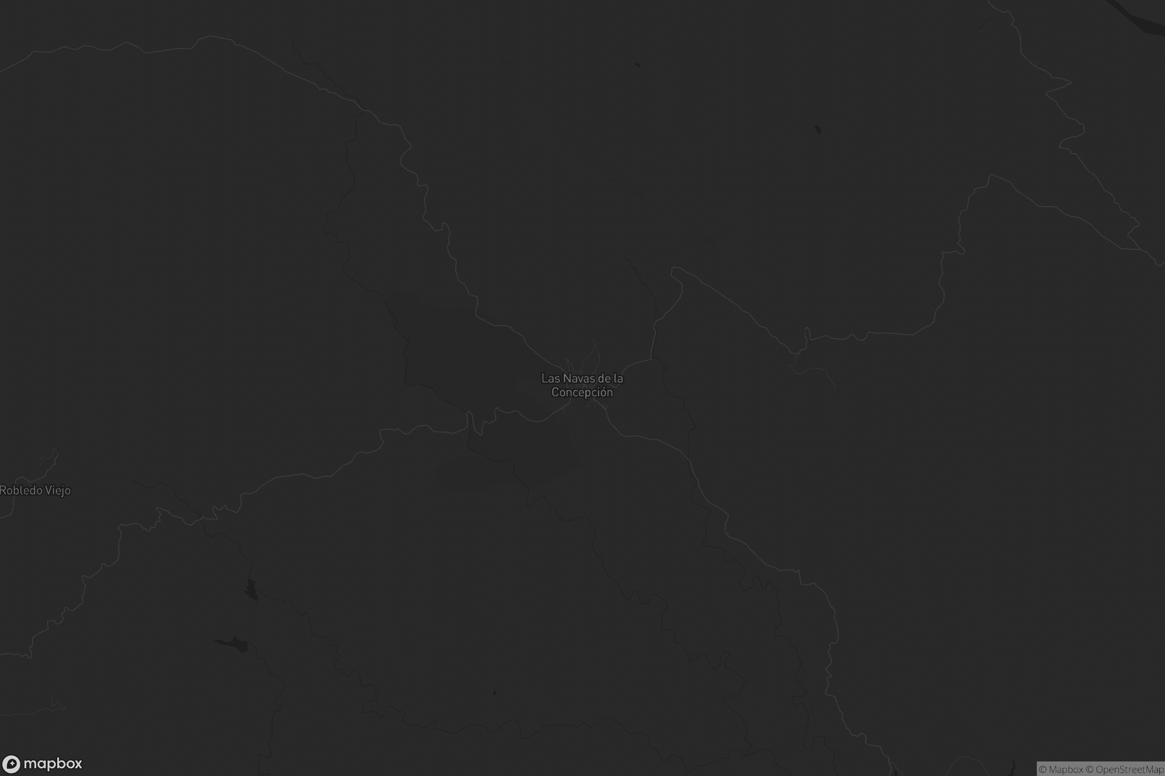 Mapa de Las Navas de la Concepción