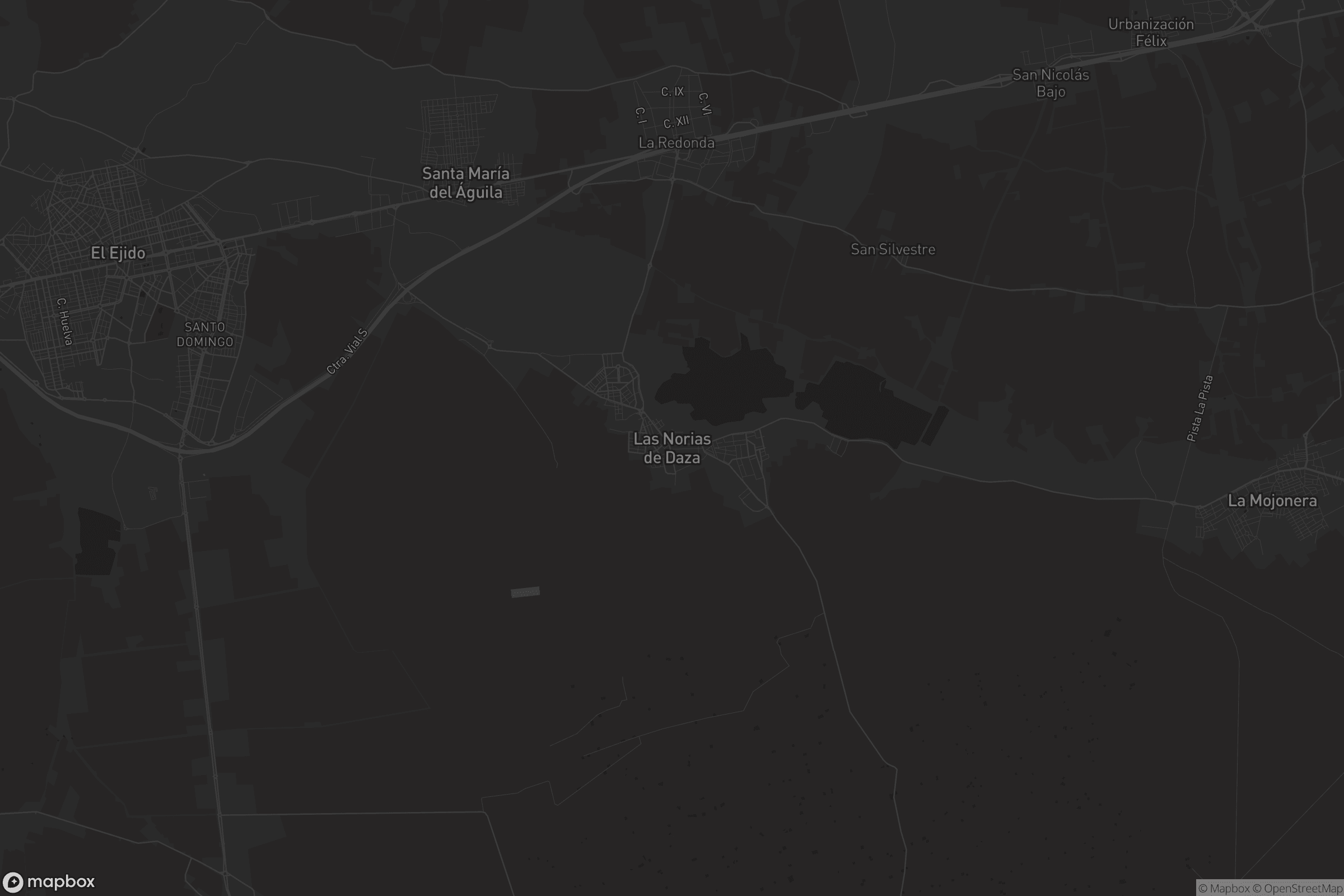 Mapa de Las Norias de Daza