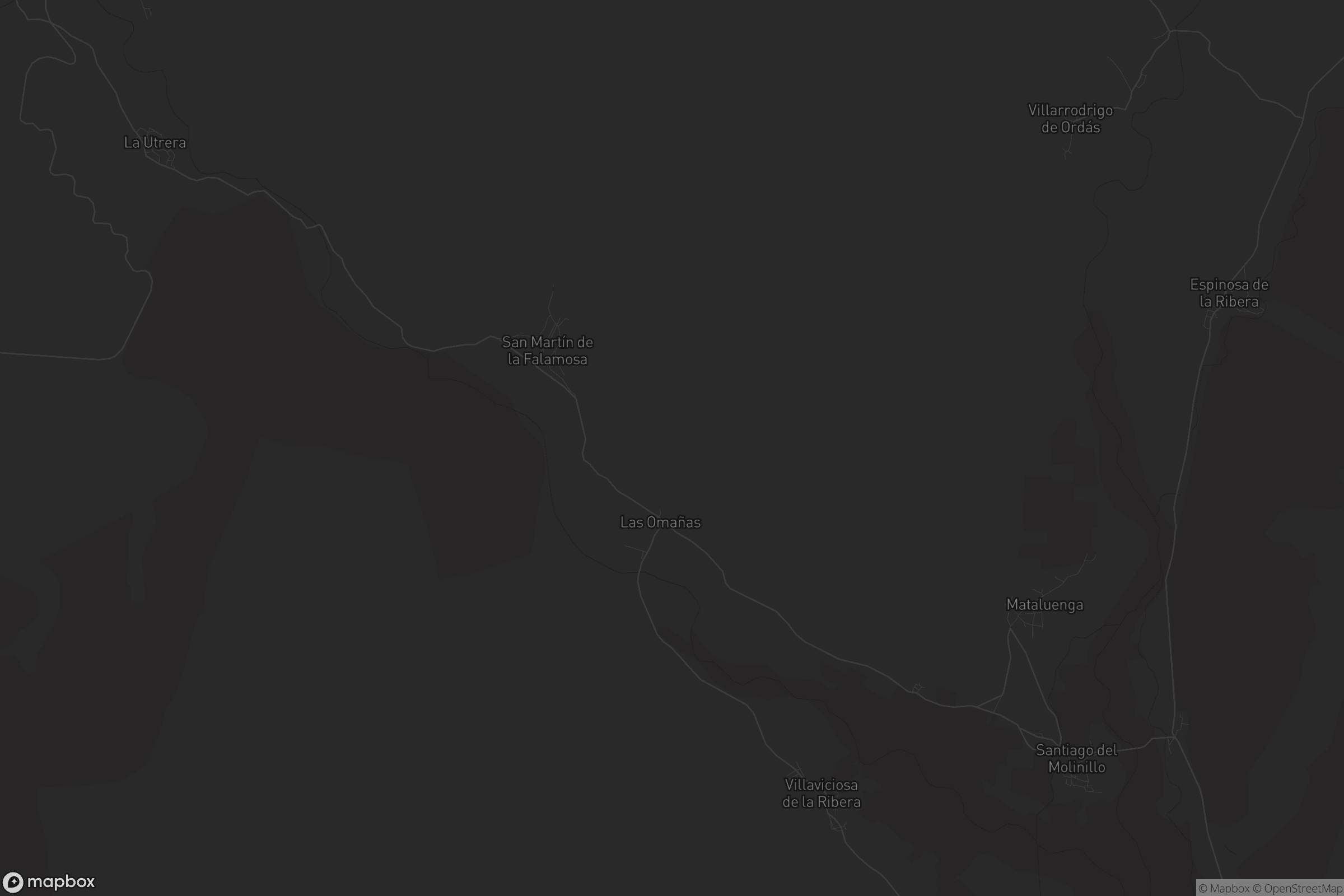 Mapa de Las Omañas