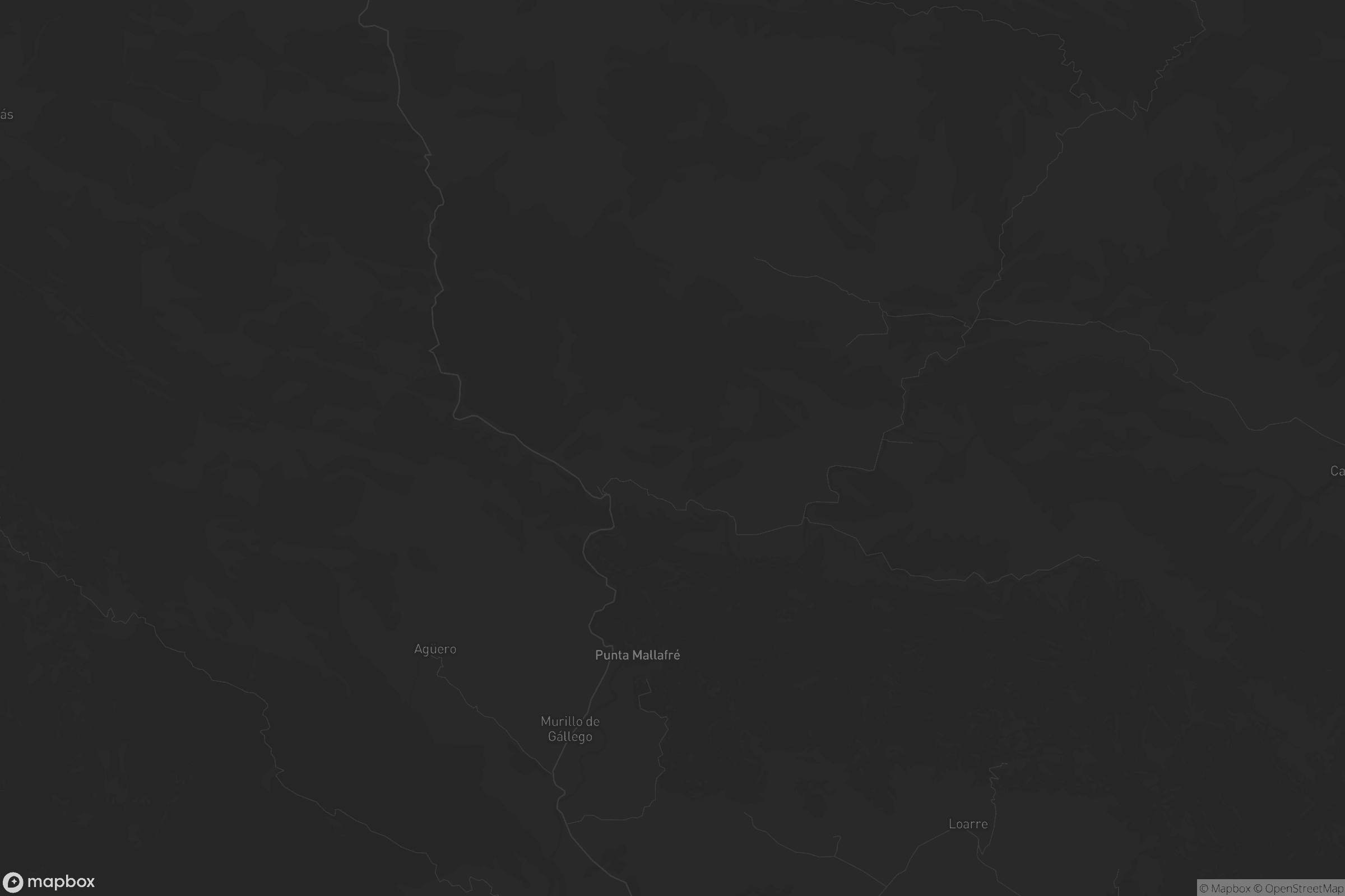 Mapa de Las Peñas de Riglos