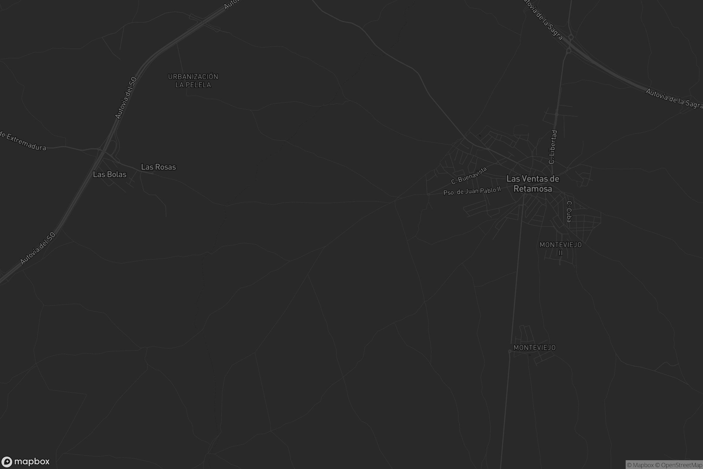 Mapa de Las Ventas de Retamosa