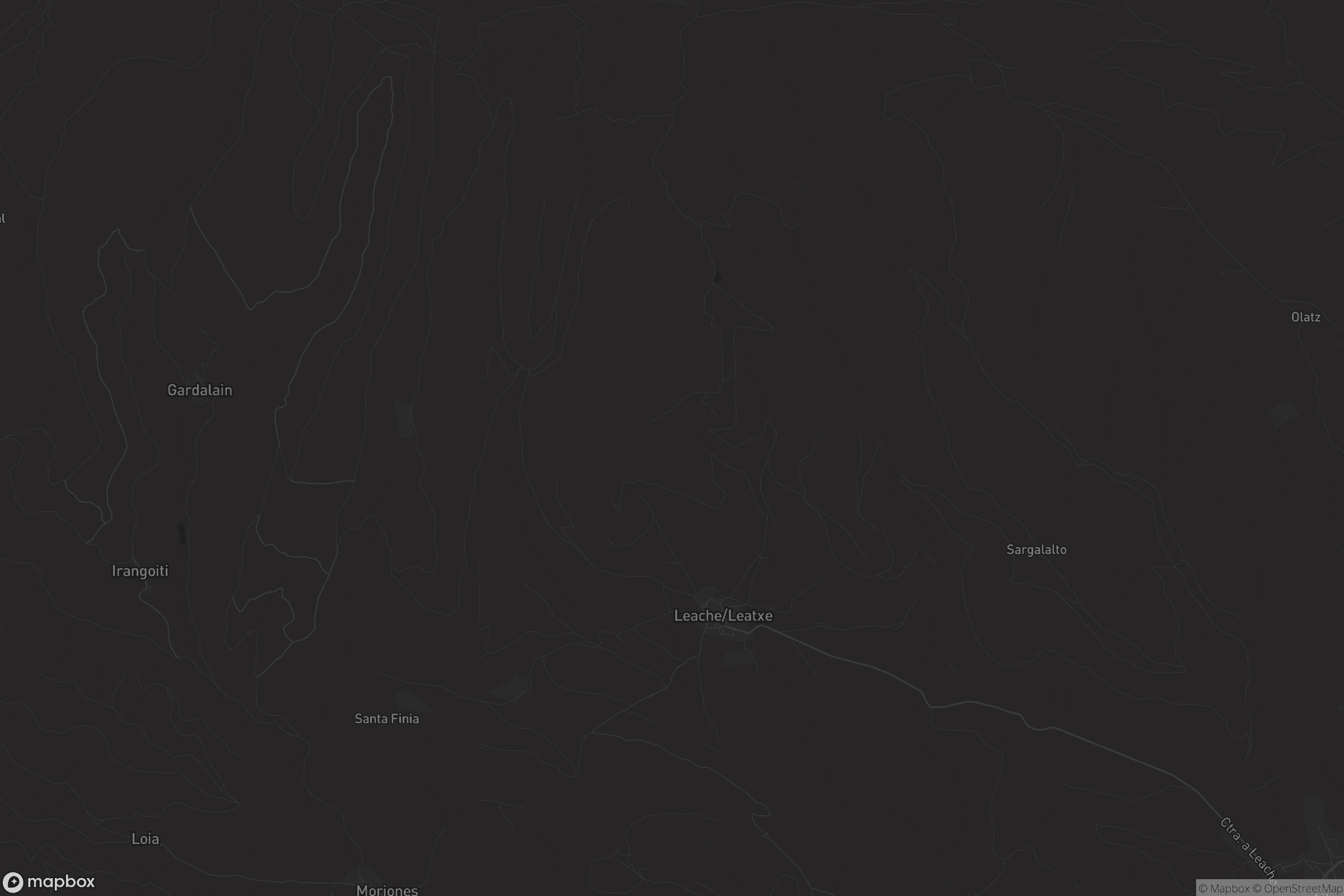 Mapa de Leache / Leatxe