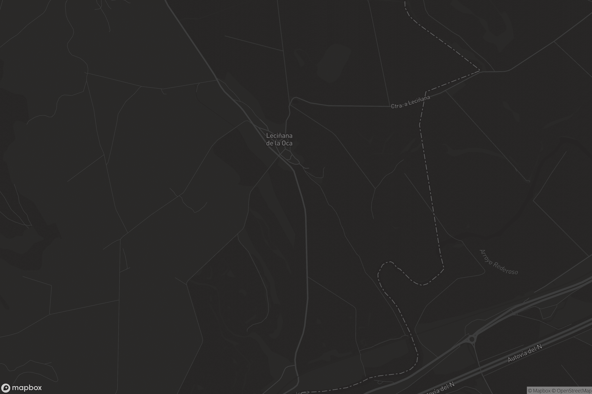 Mapa de Leciñana de la Oca