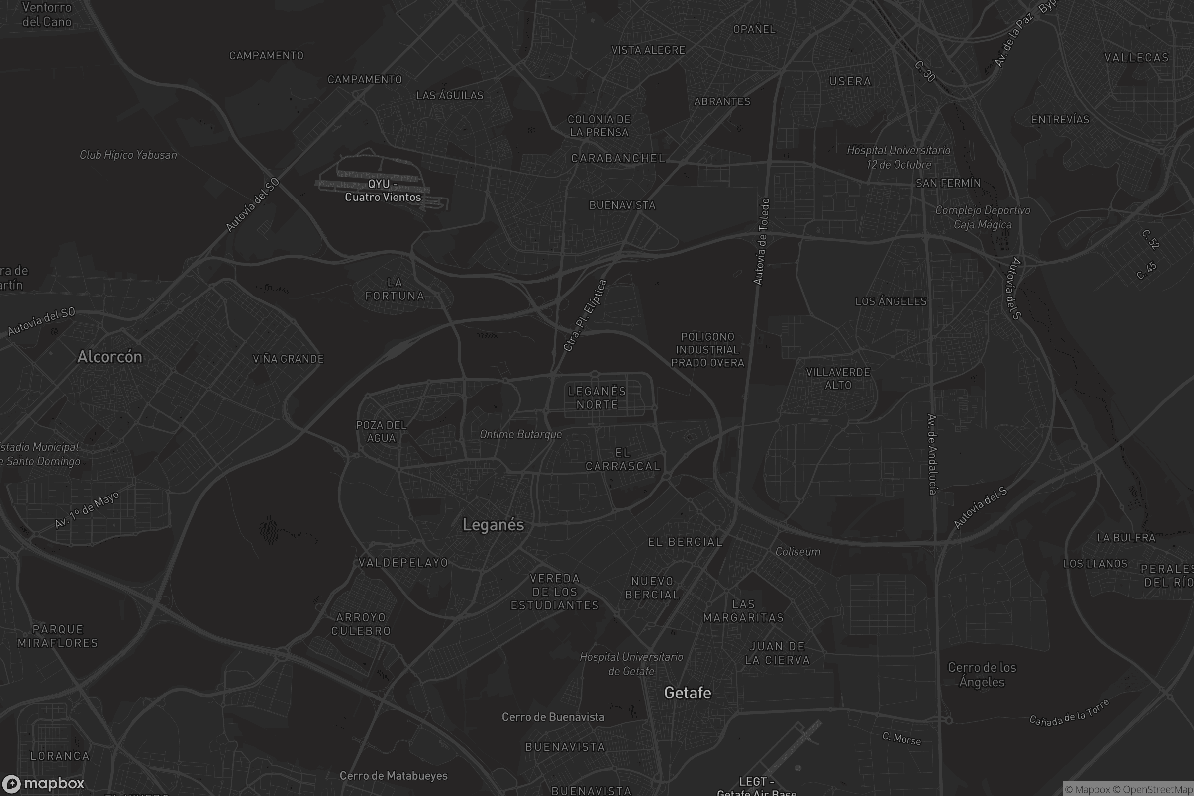 Mapa de Leganés Norte