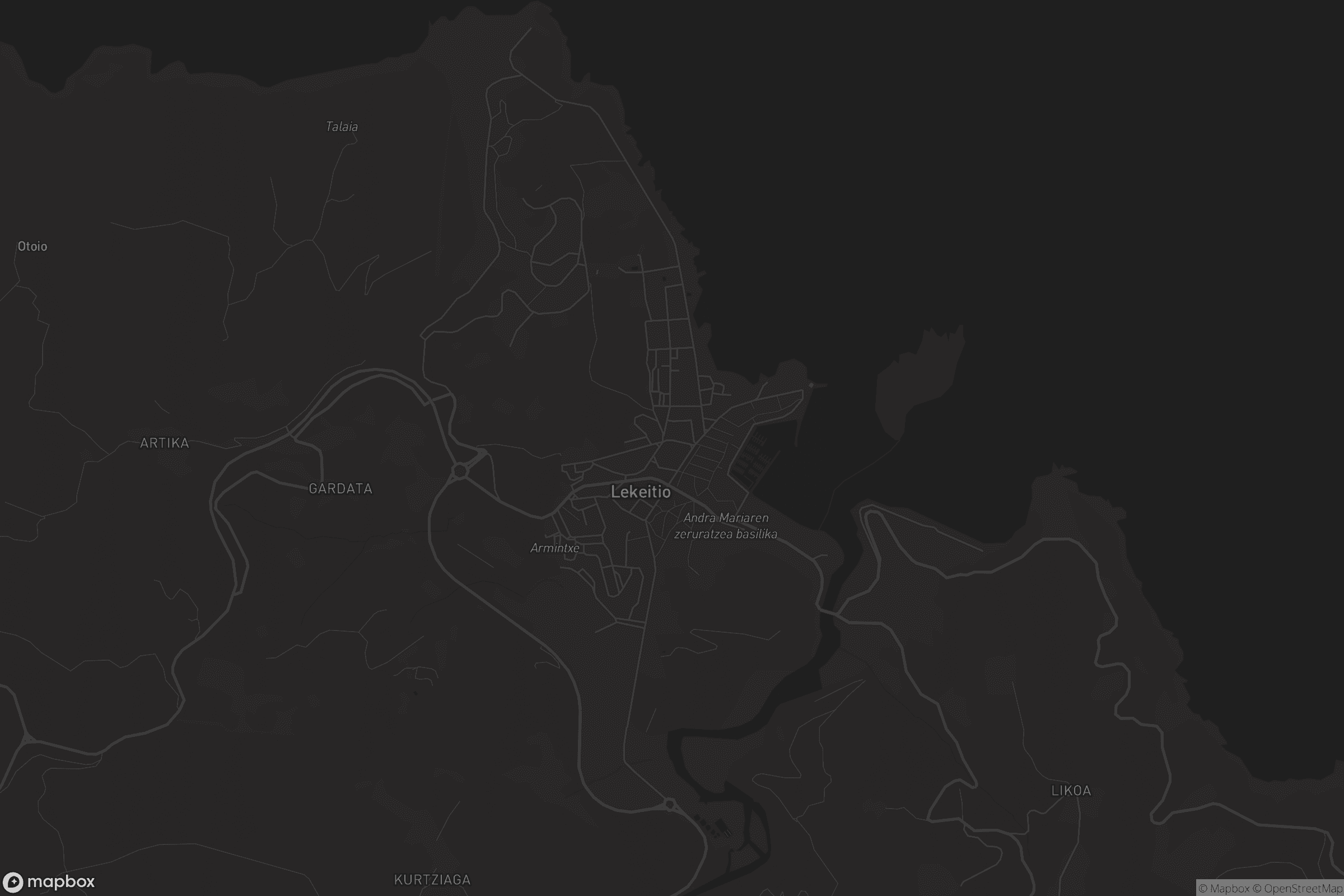 Mapa de Lekeitio