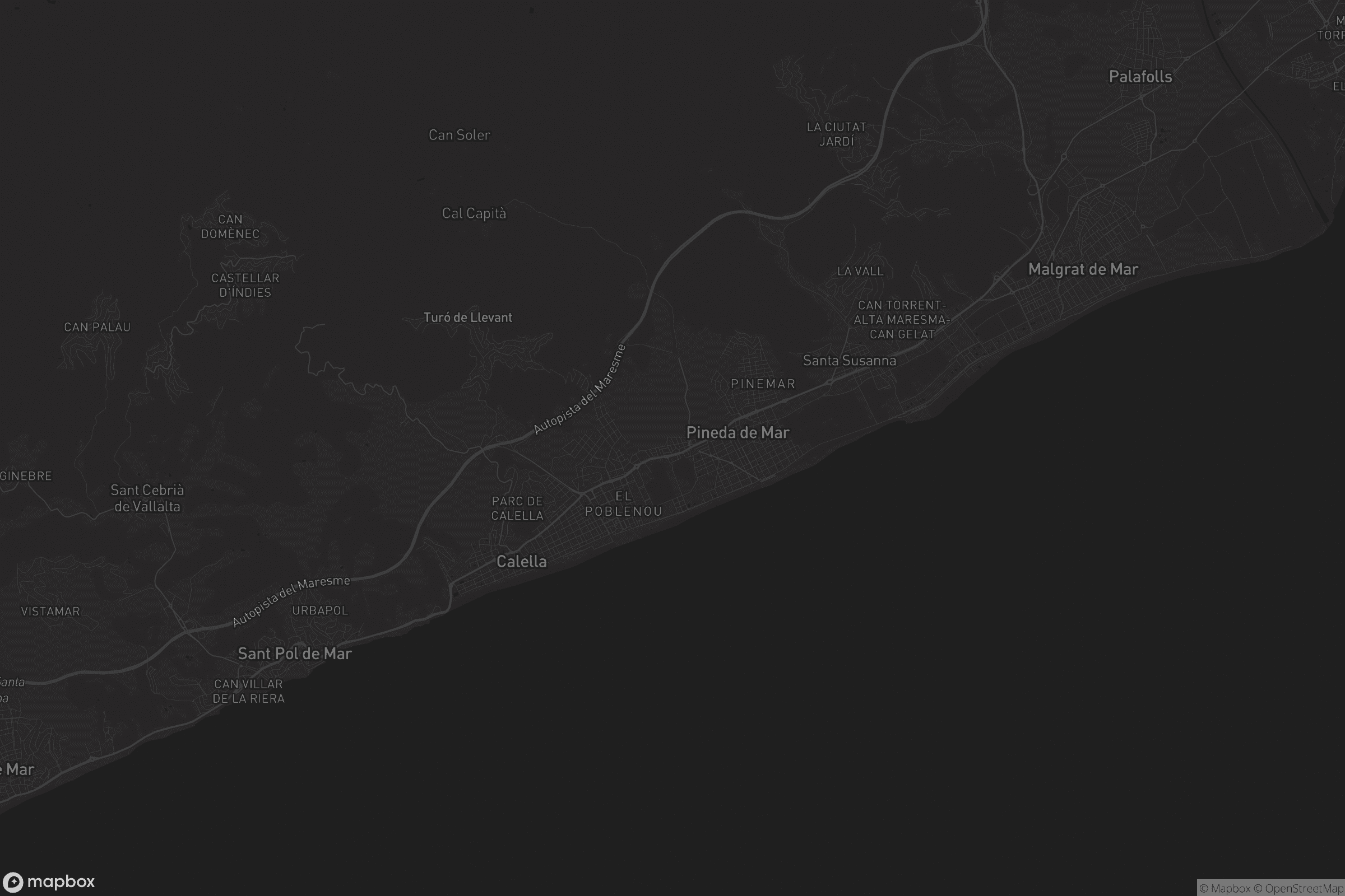 Mapa de les Creus