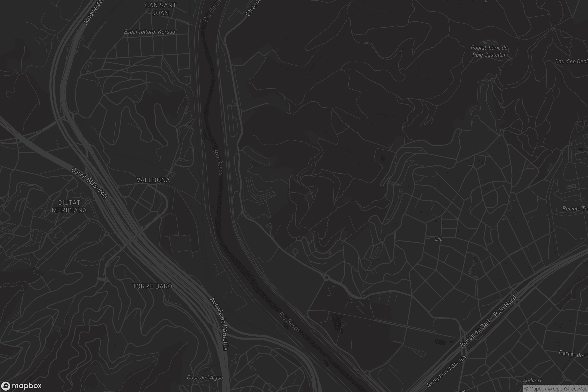 Mapa de Les Oliveres