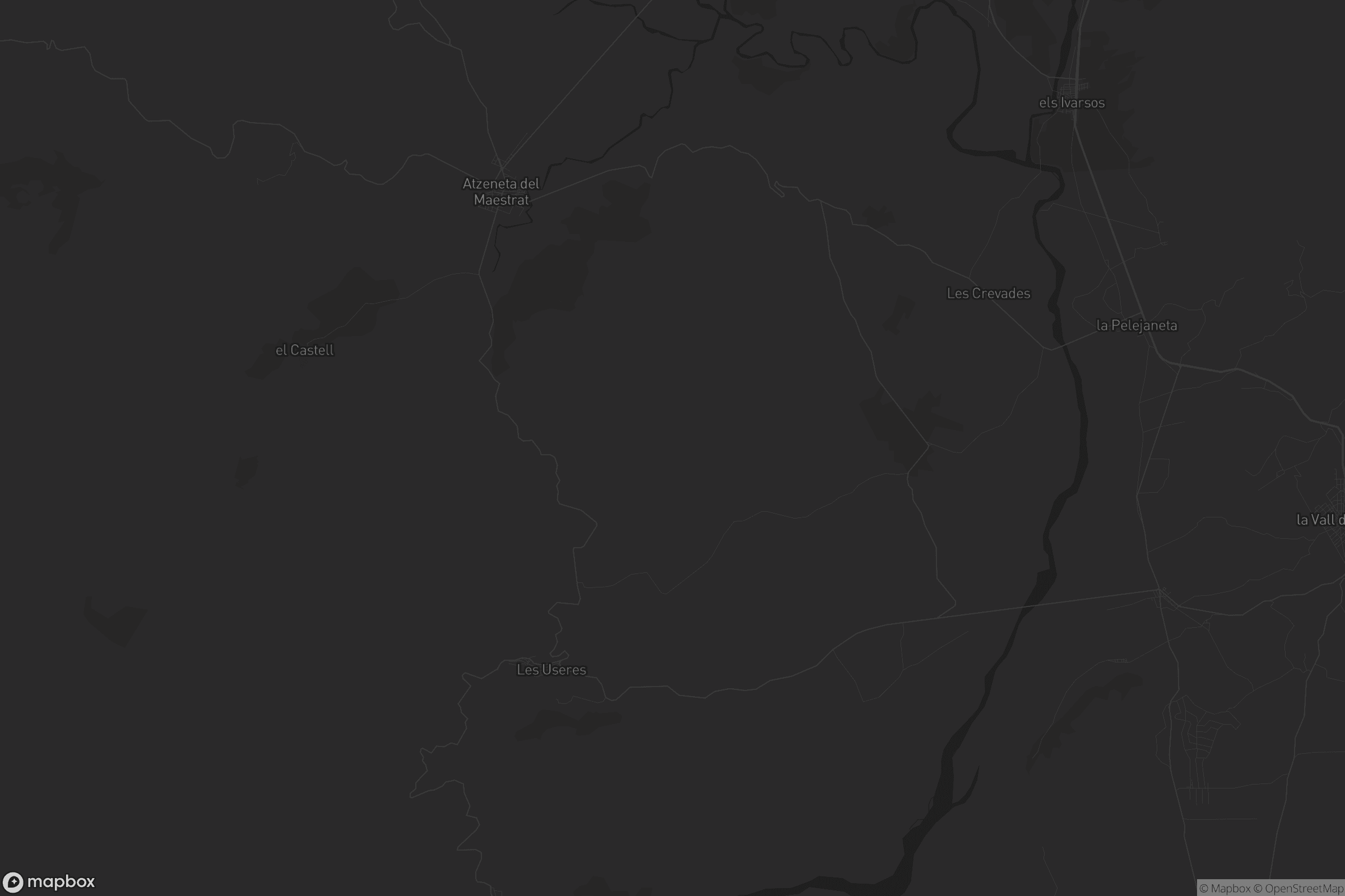 Mapa de les Useres / Useras