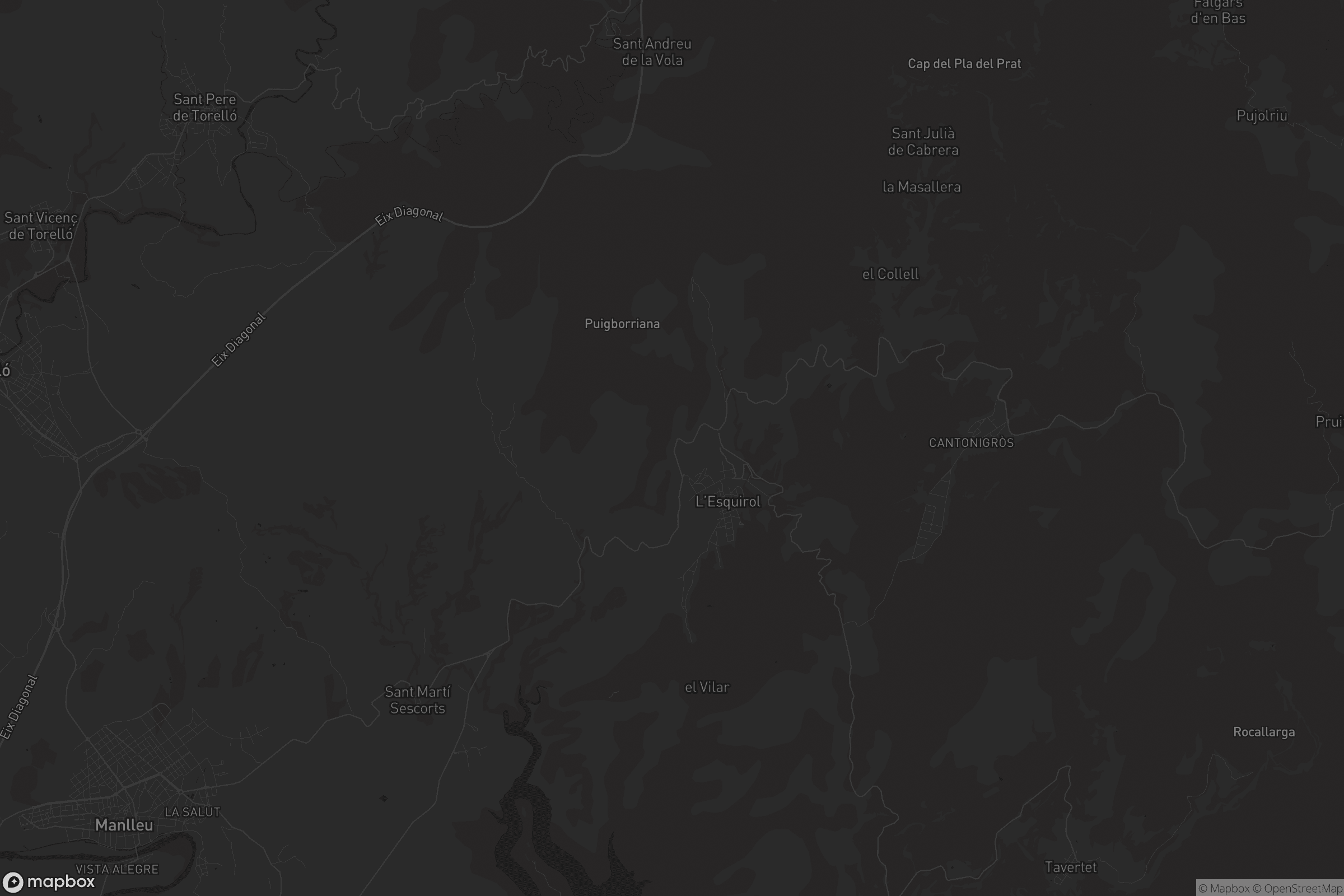 Mapa de l'Esquirol