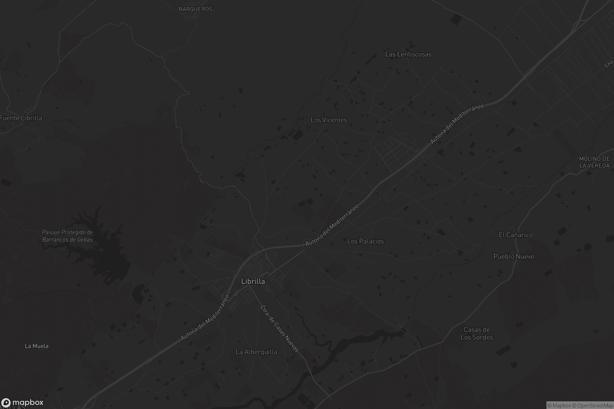 Mapa de Librilla
