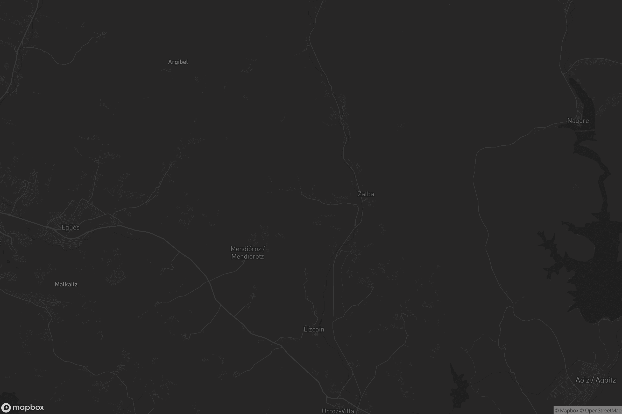 Mapa de Lizoain-Arriasgoiti / Lizoainibar-Arriasgoiti
