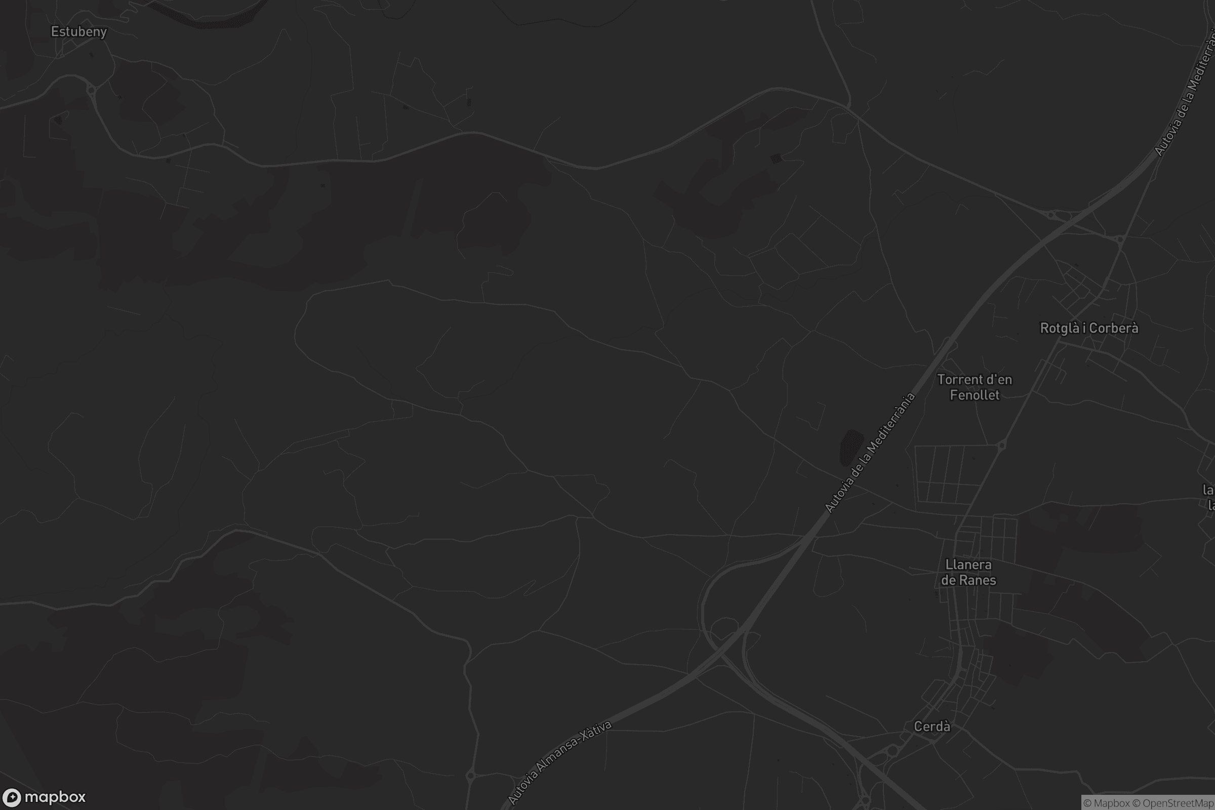 Mapa de Llanera de Ranes