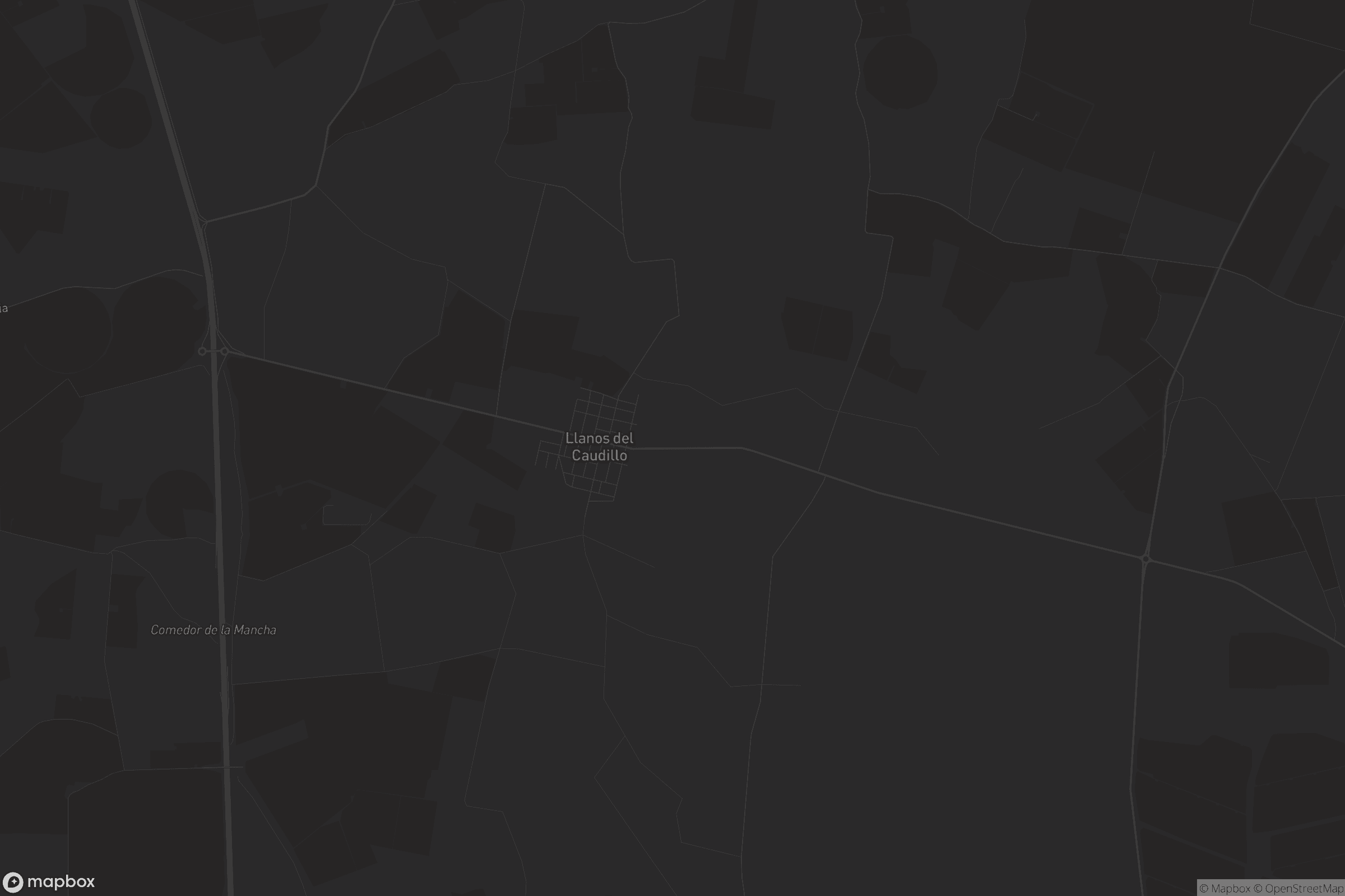 Mapa de Llanos del Caudillo