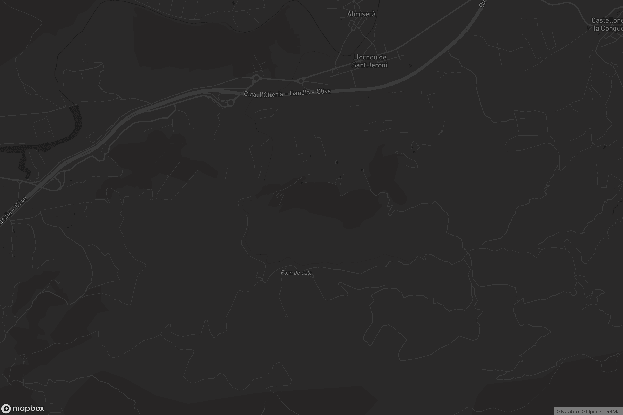 Mapa de Llocnou de Sant Jeroni