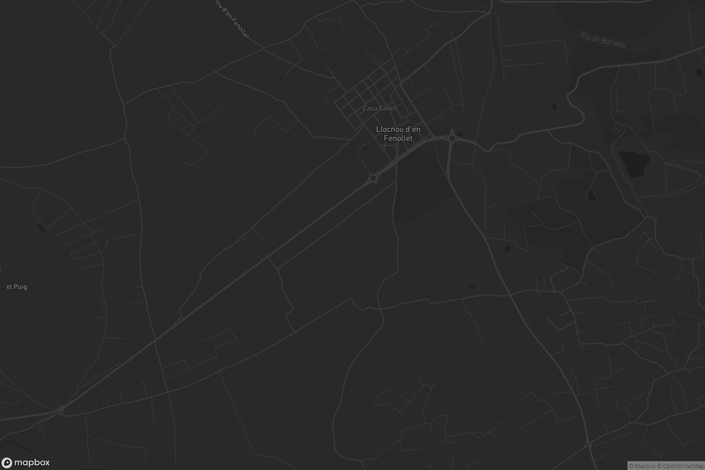 Mapa de Llocnou d'en Fenollet