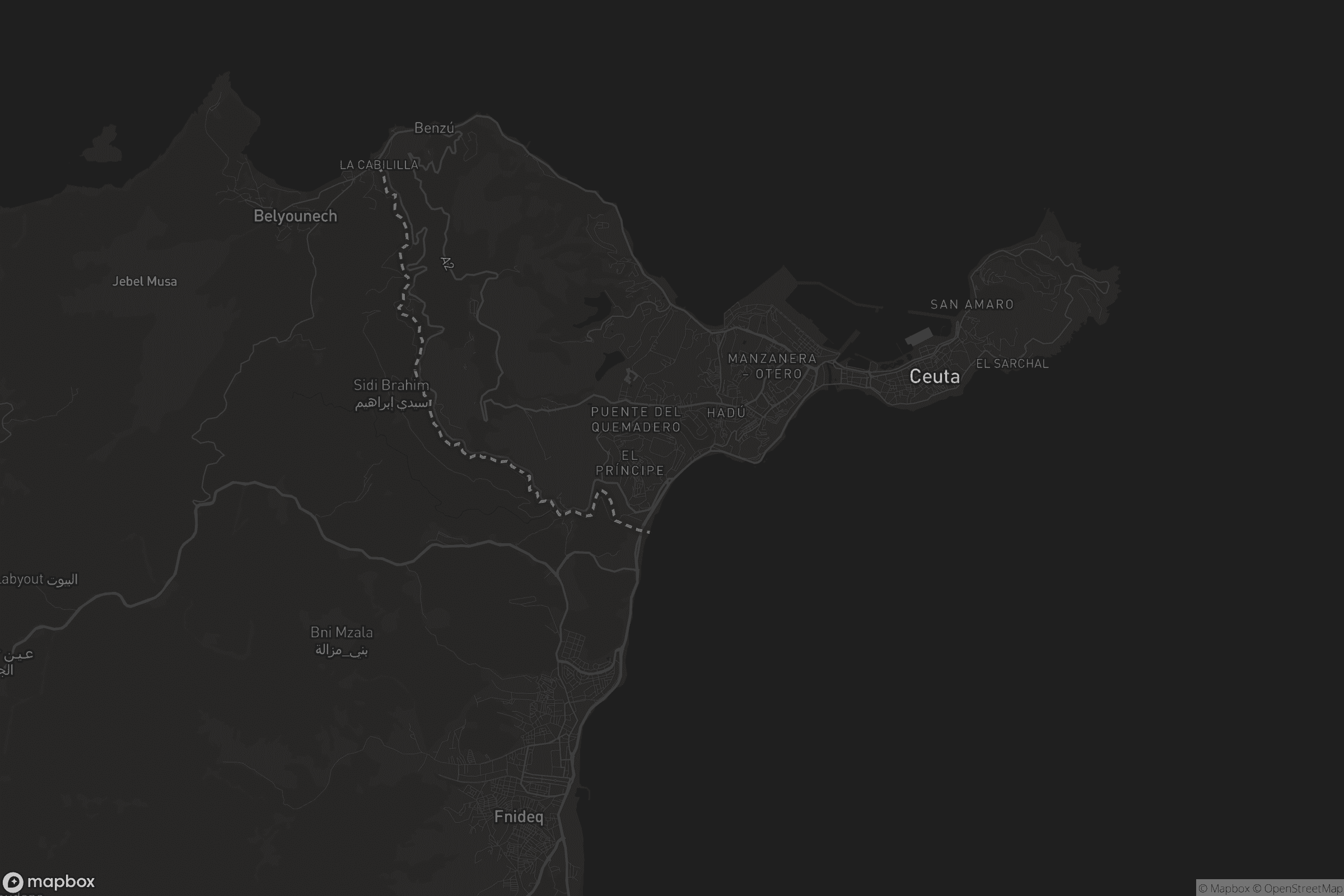 Mapa de Loma Colmenar
