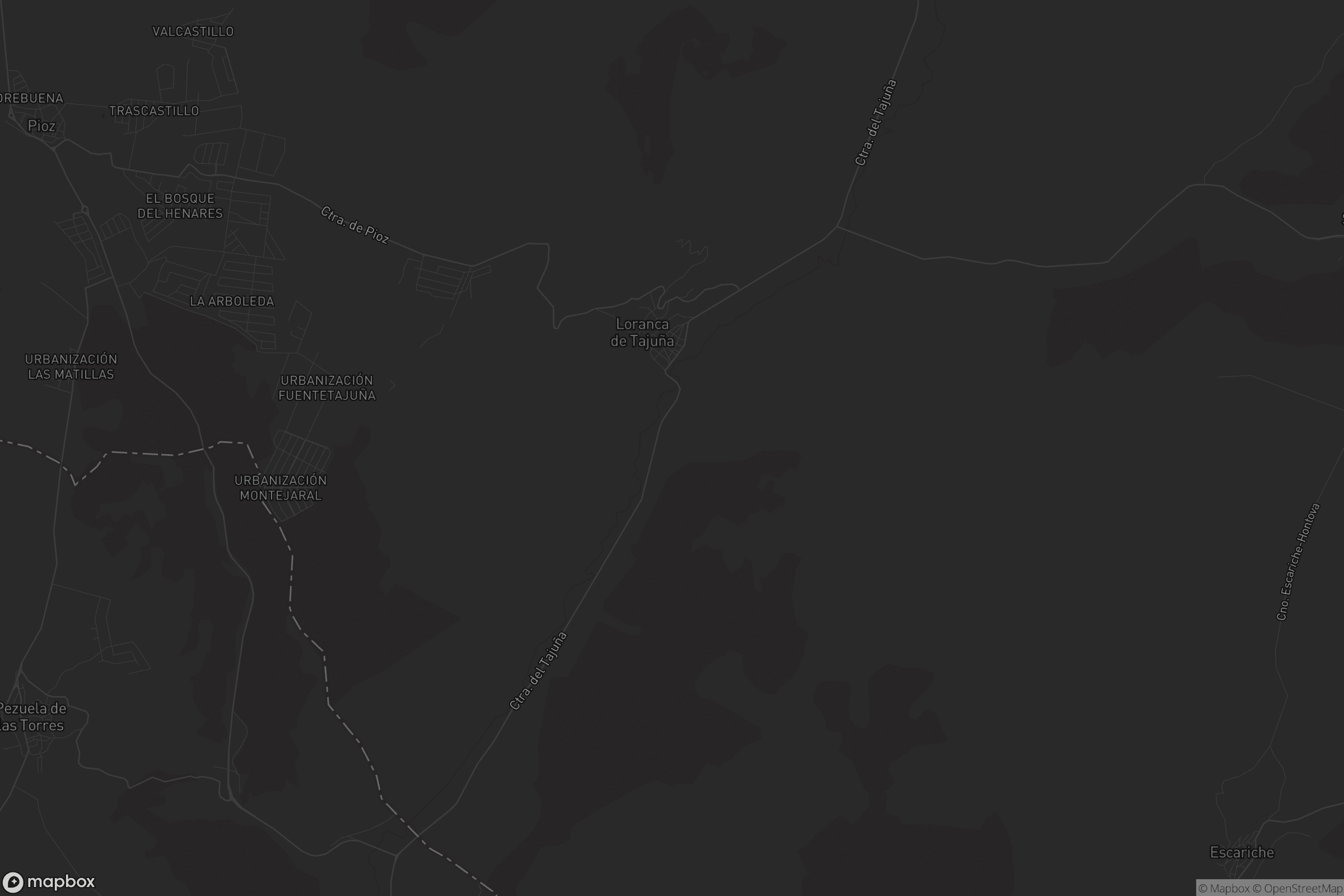 Mapa de Loranca de Tajuña