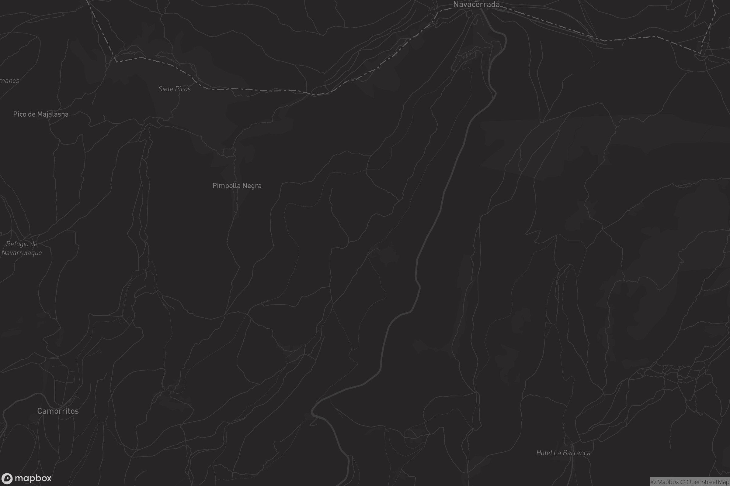 Mapa de Los Baldíos