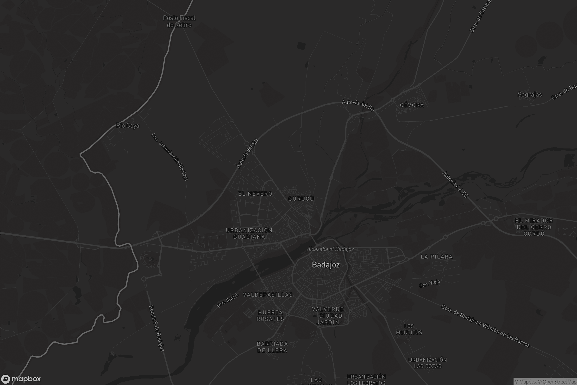 Mapa de Los Colorines