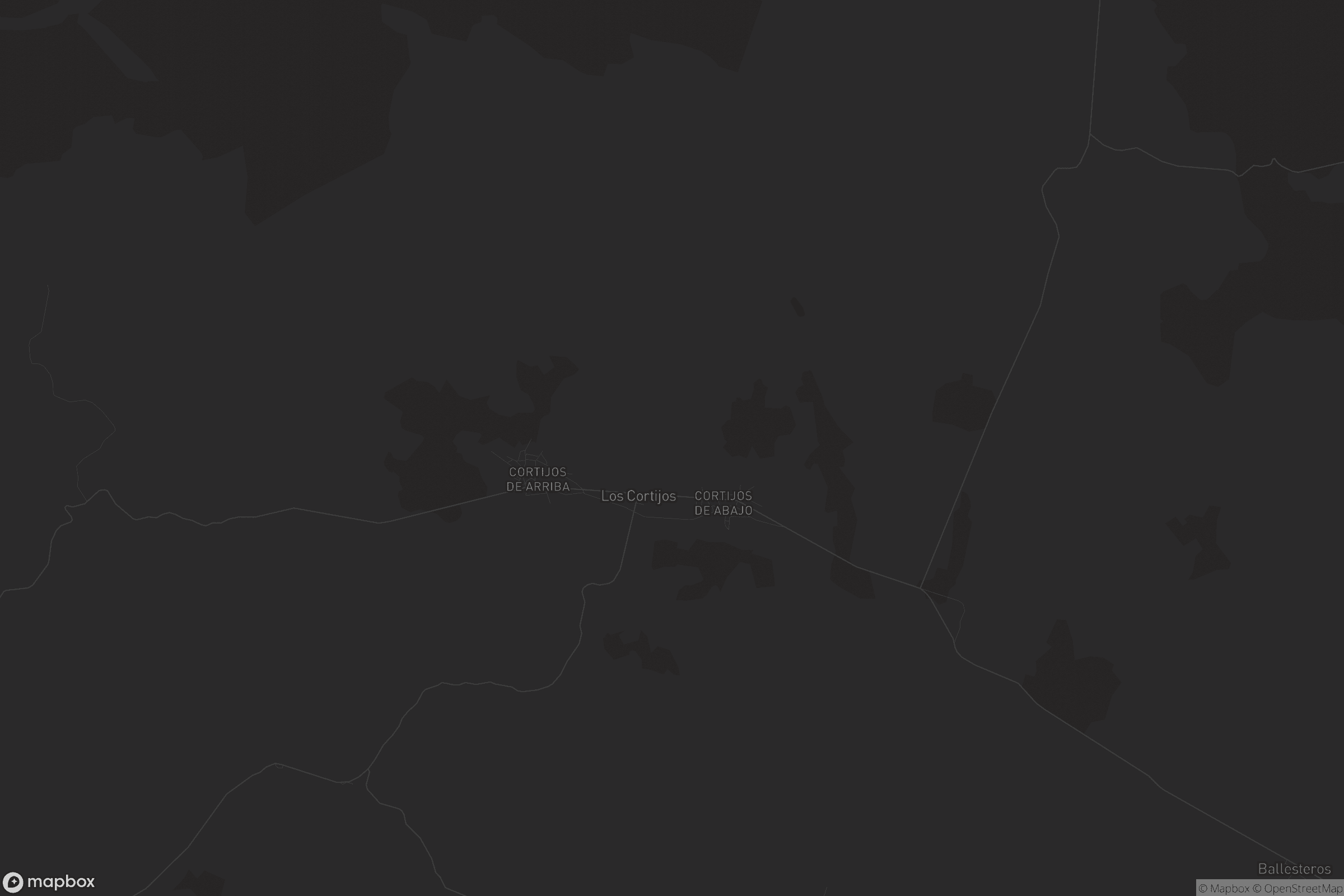 Mapa de Los Cortijos