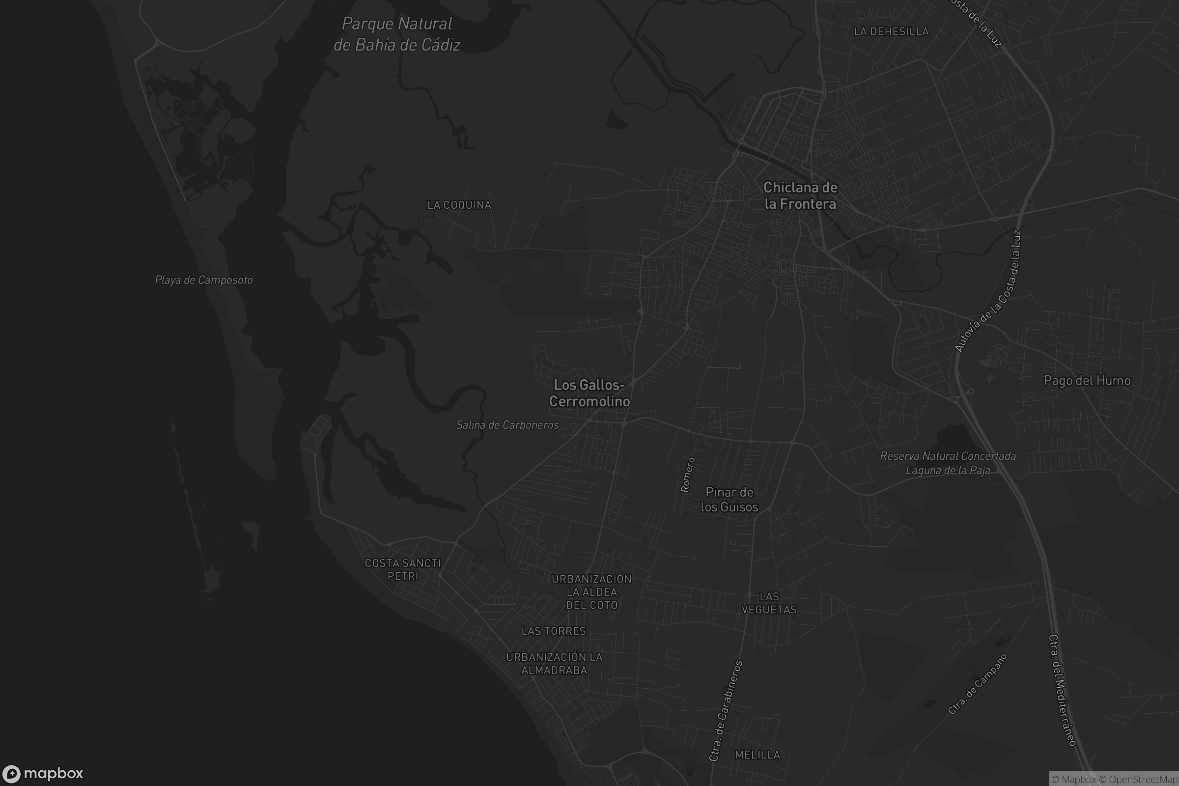 Mapa de Los Gallos-Cerromolino